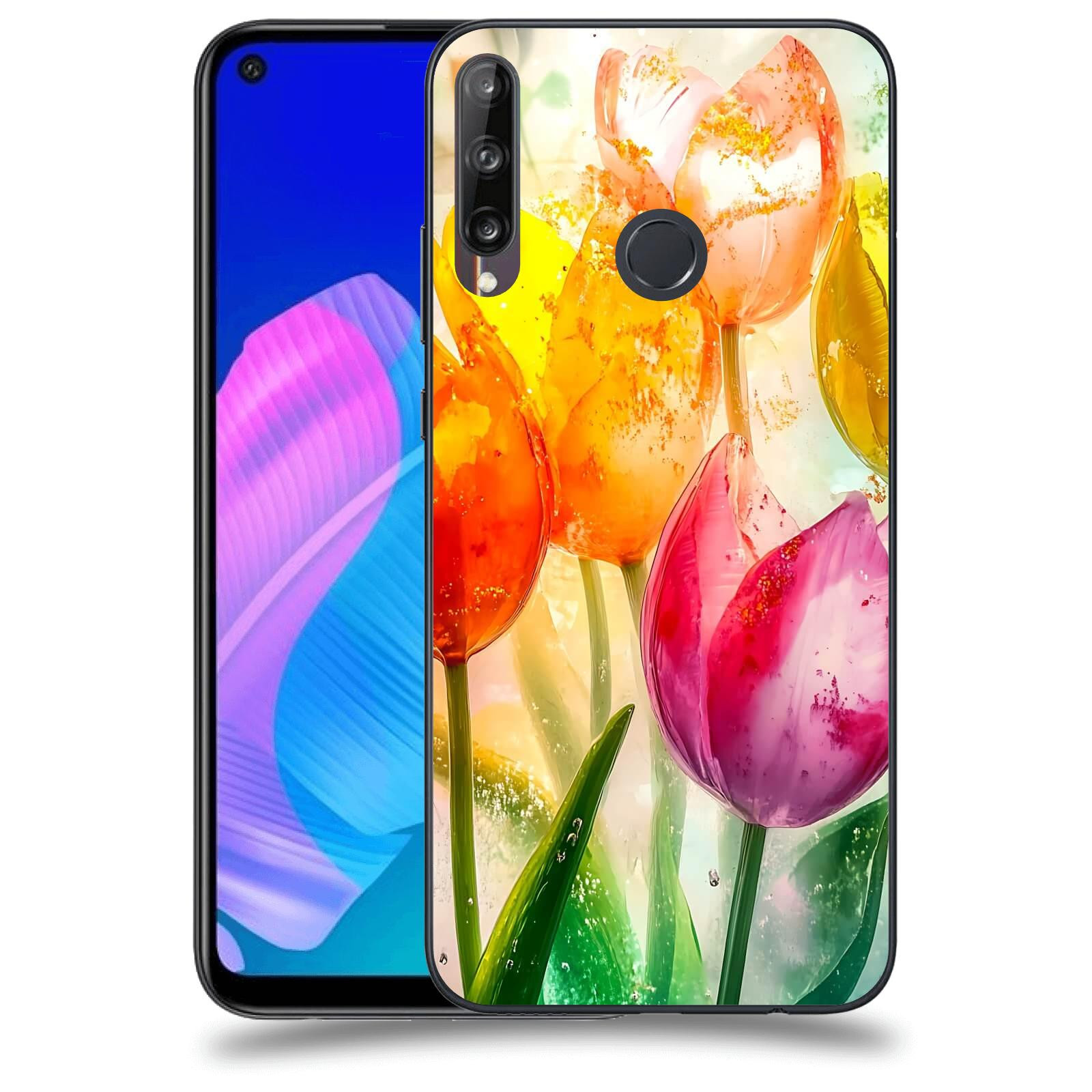 ACOVER Kryt na mobil Huawei P40 Lite E - Jarní vášeň