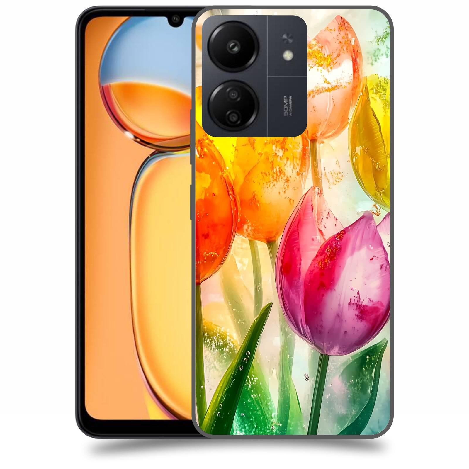 ACOVER Kryt na mobil Xiaomi Redmi 13C 4G  Jarní vášeň
