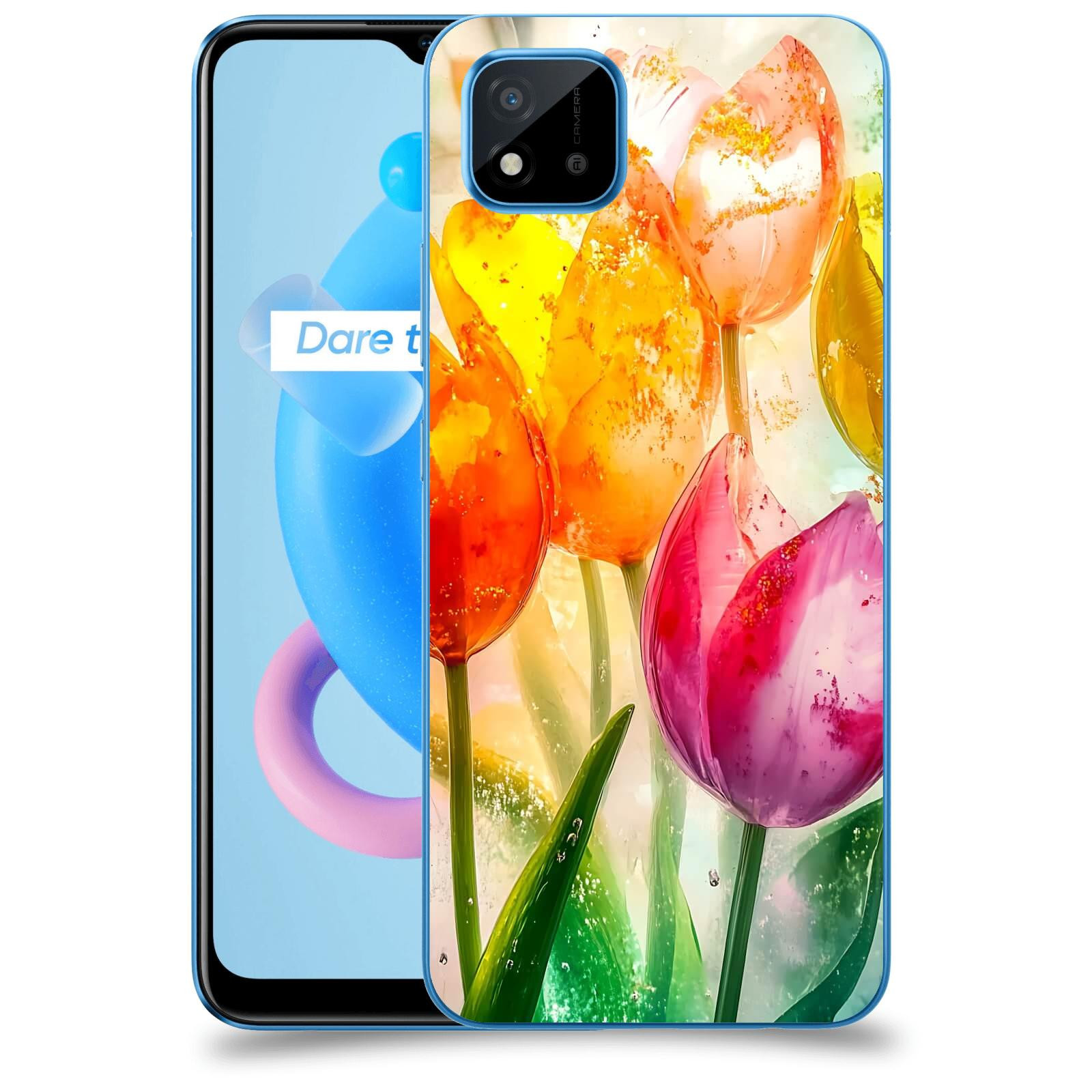 ACOVER Kryt na mobil Realme C11 (2021) - Jarní vášeň