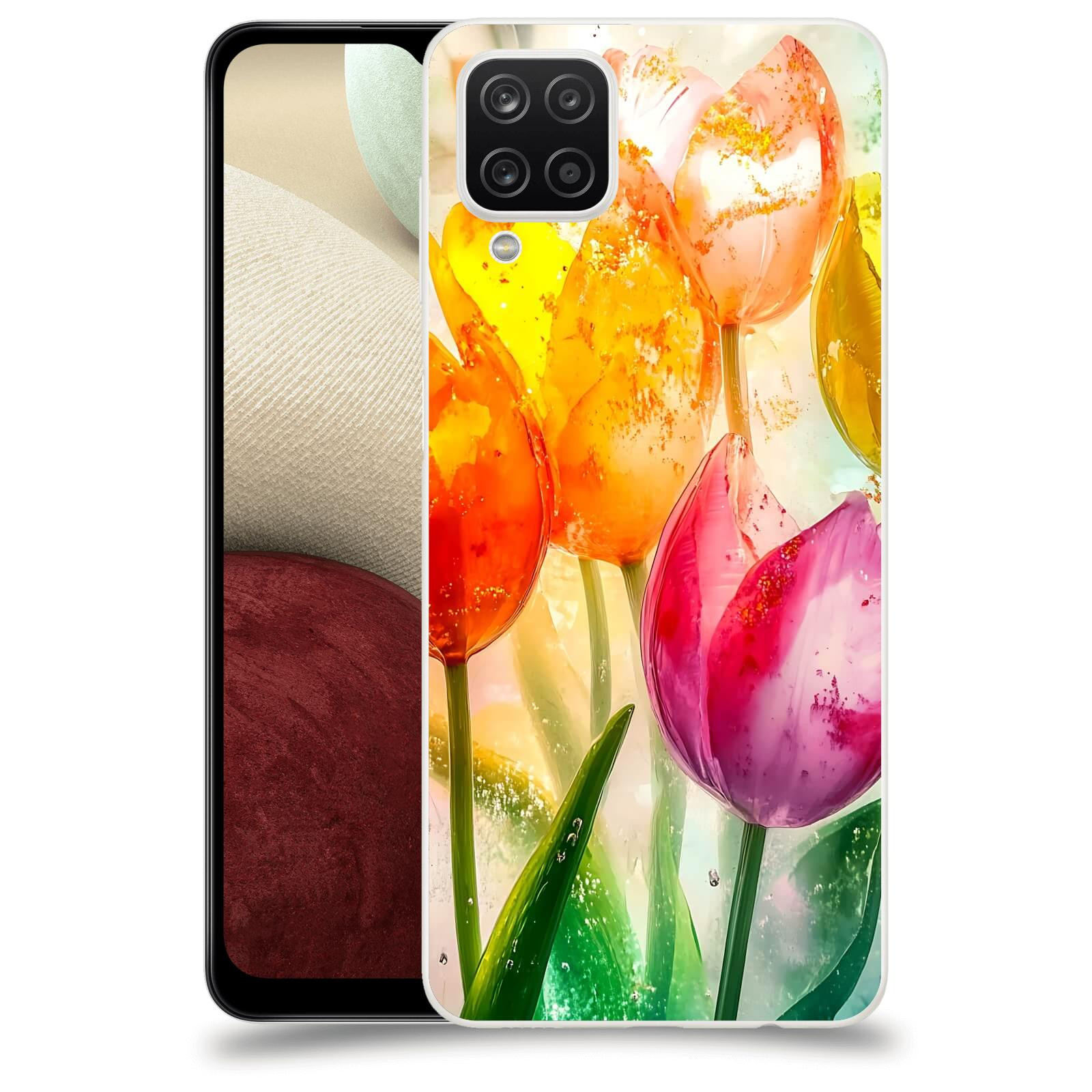 ACOVER Kryt na mobil Samsung Galaxy A12 A125F - Jarní vášeň