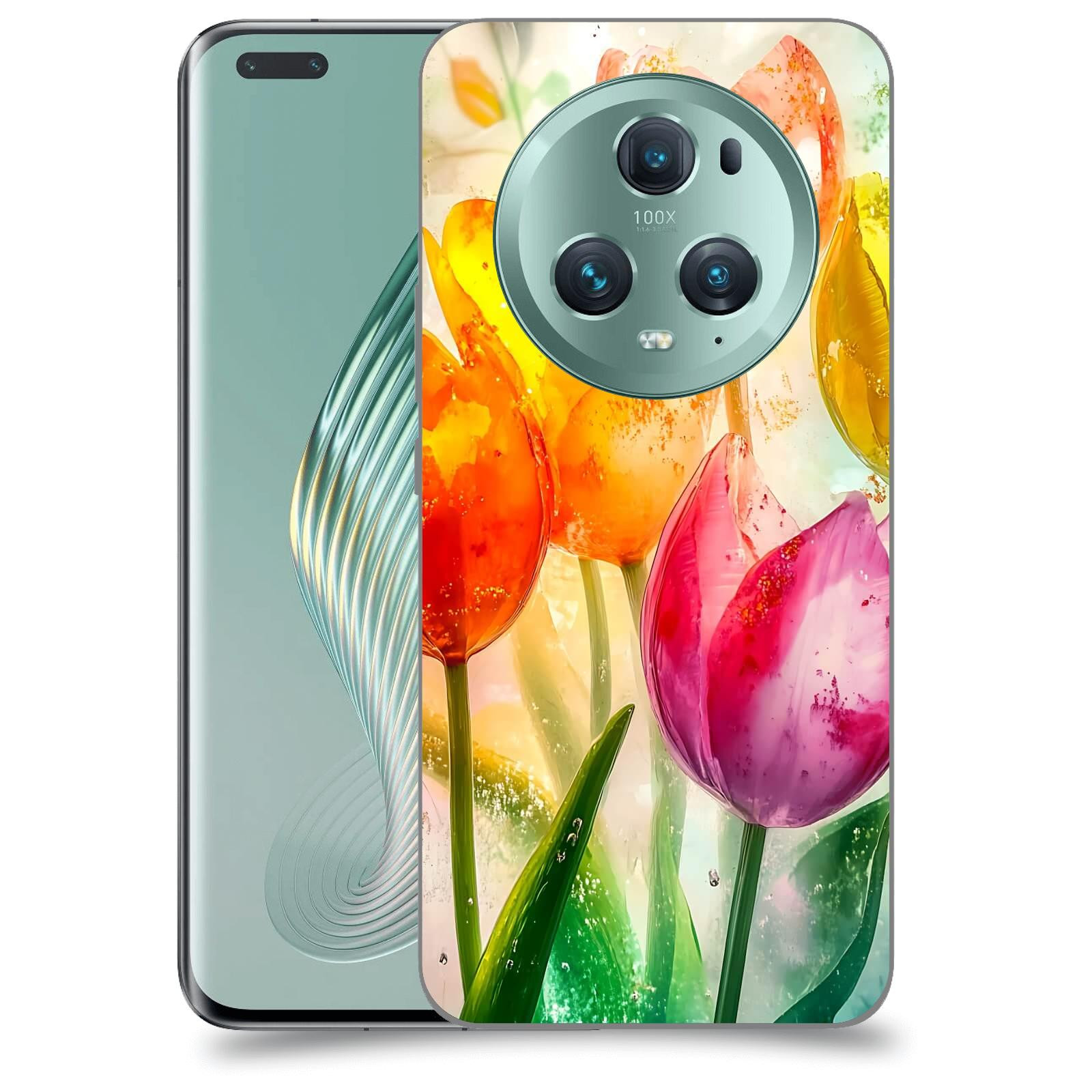 ACOVER Kryt na mobil Honor Magic5 Pro - Jarní vášeň