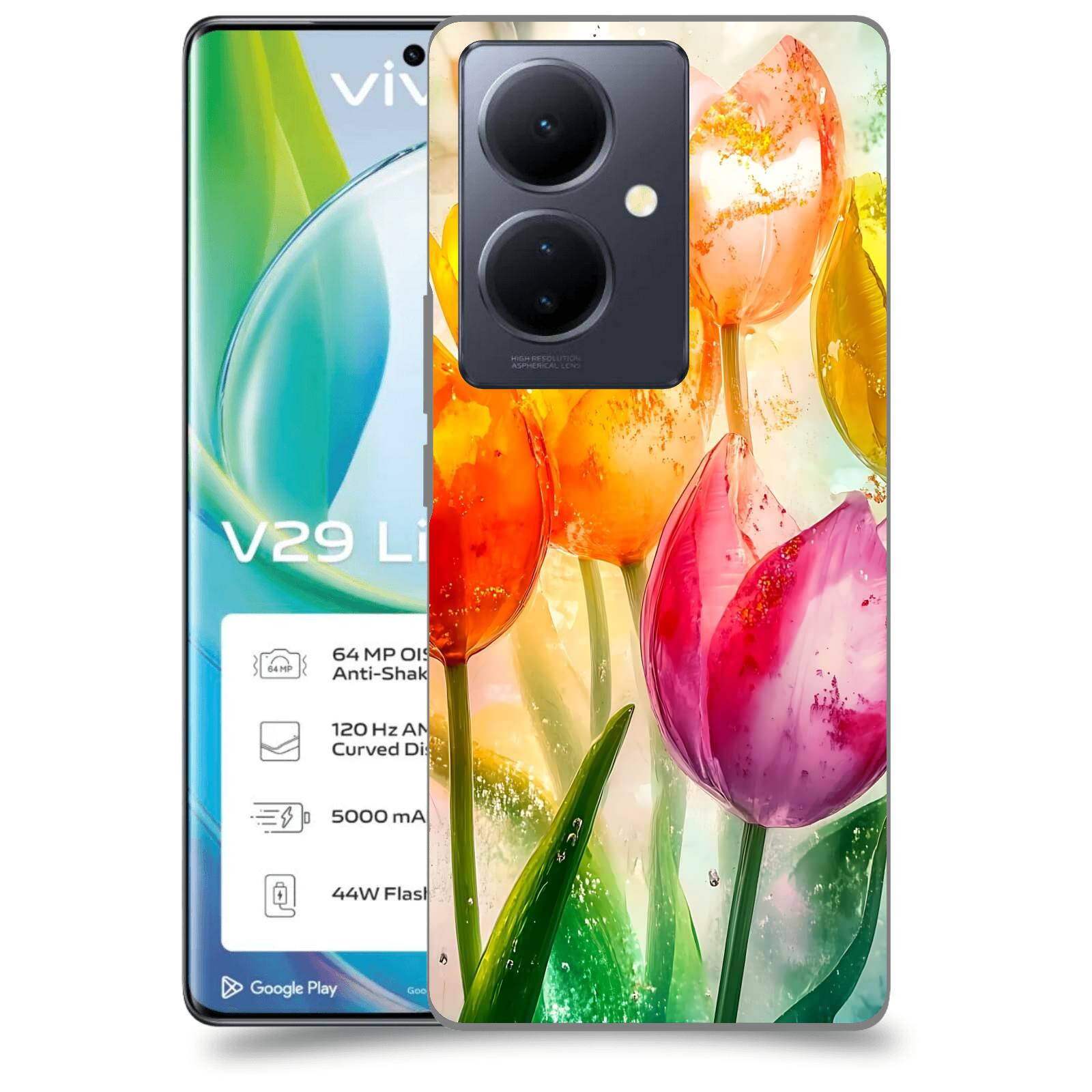 ACOVER Kryt na mobil VIVO V29 Lite 5G - Jarní vášeň