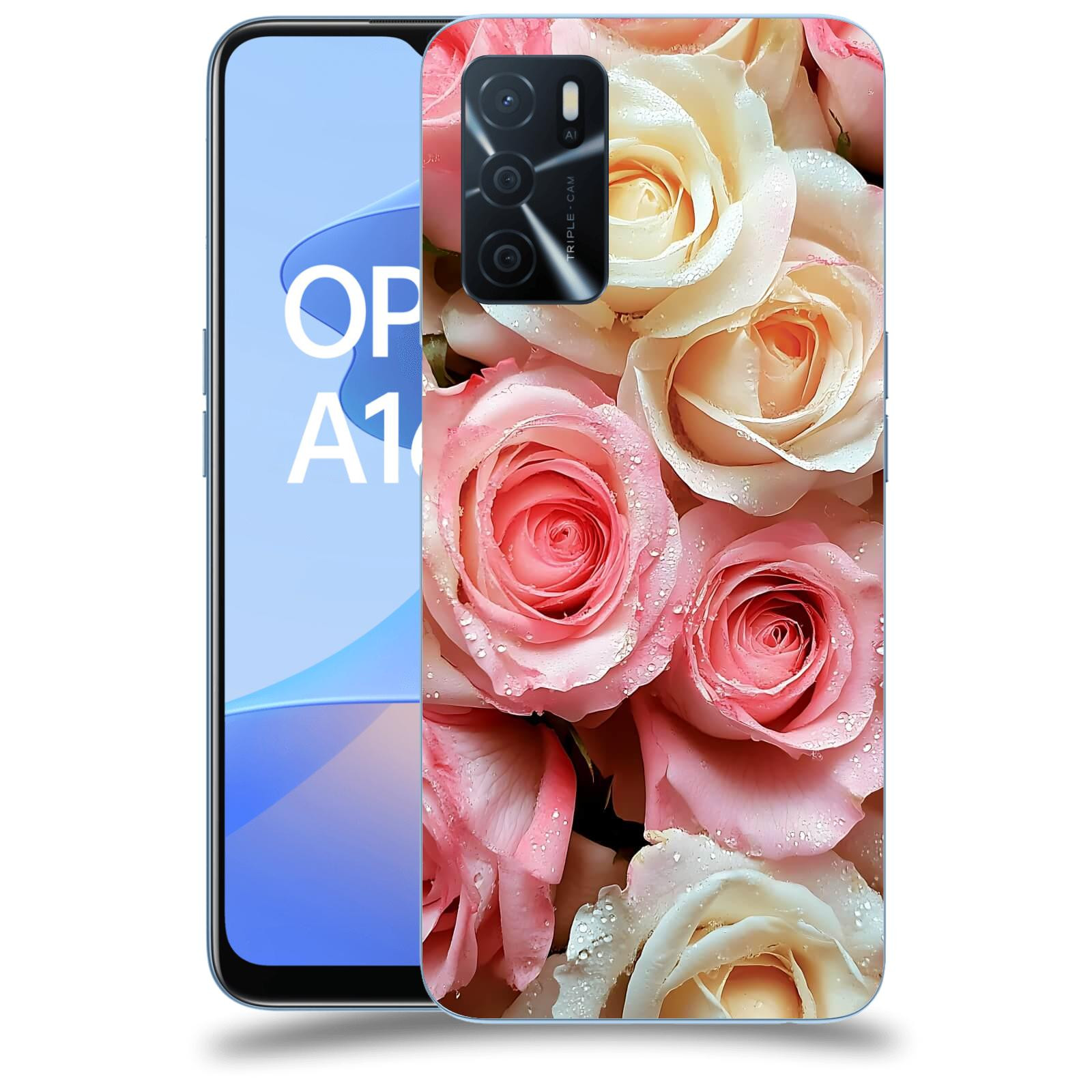 ACOVER Kryt na mobil OPPO A16s - Jemná vášeň