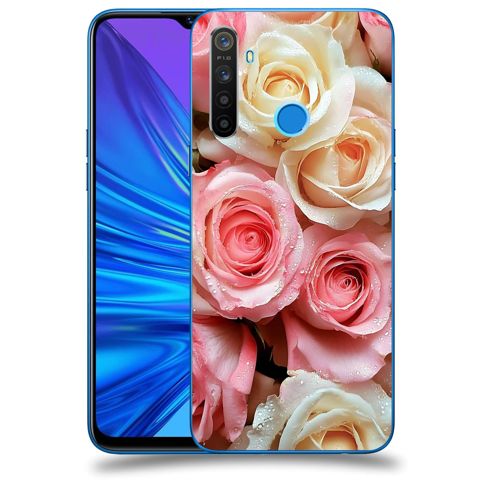 ACOVER Kryt na mobil Realme 5 - Jemná vášeň