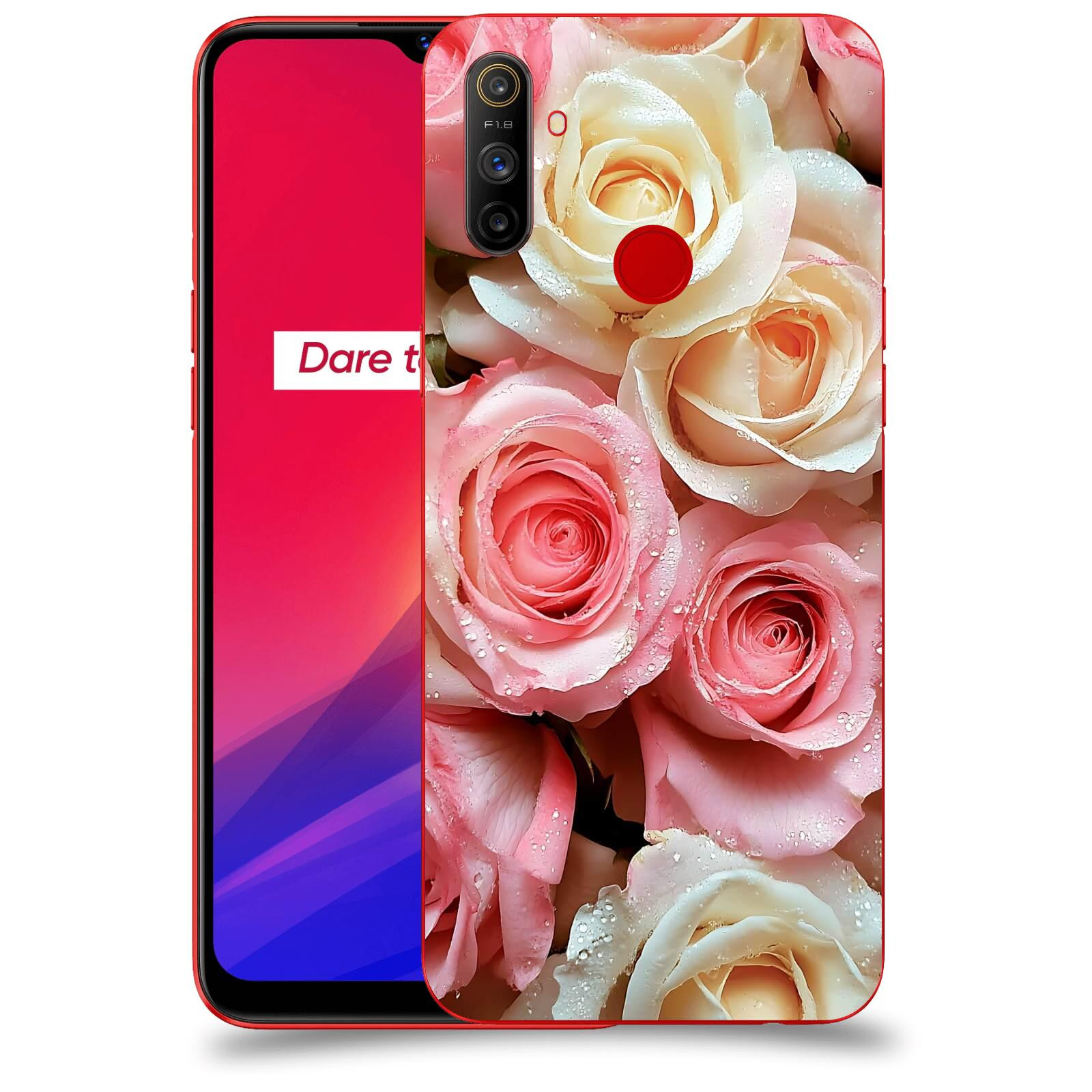ACOVER Kryt na mobil Realme C3 - Jemná vášeň