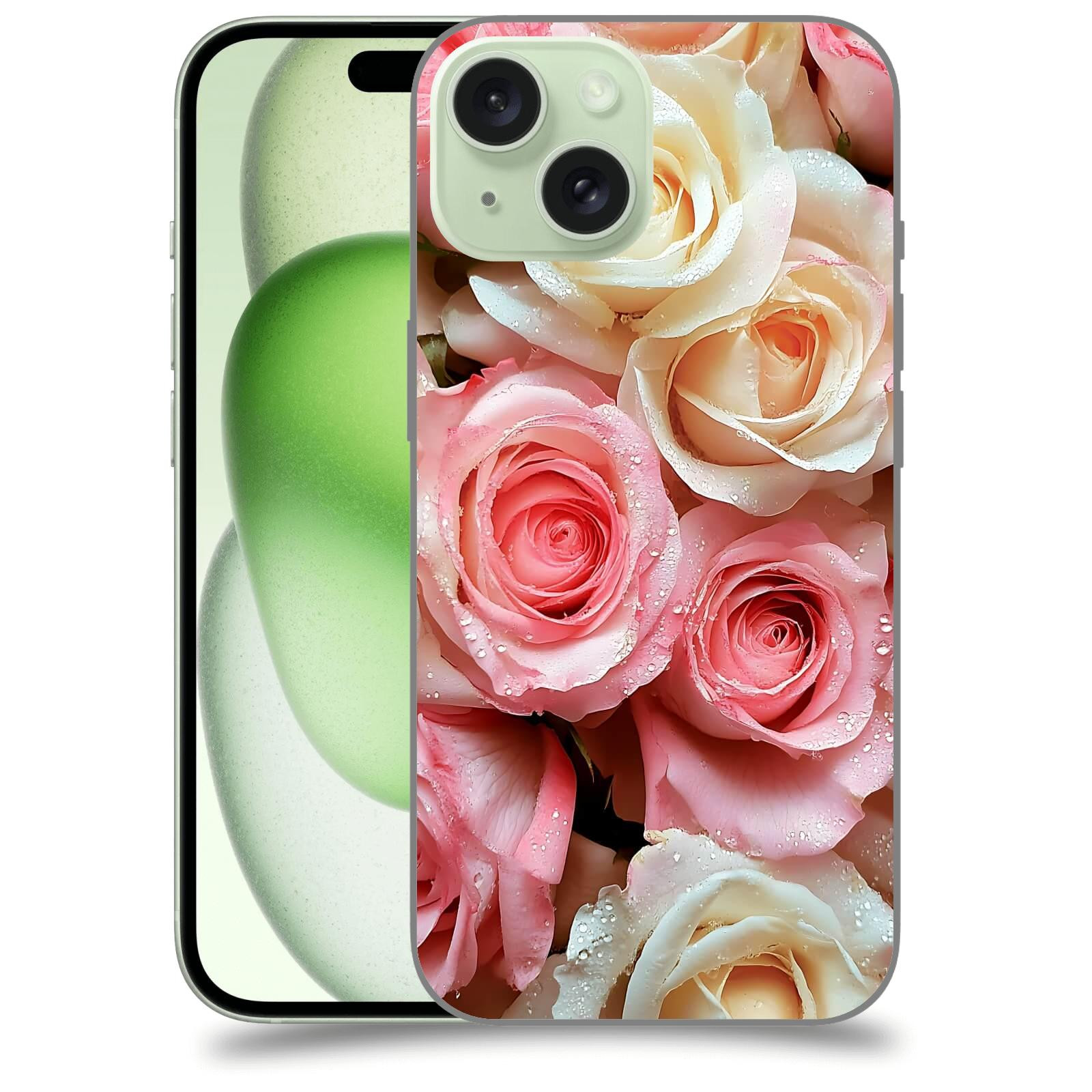 ACOVER Kryt na mobil Apple iPhone 15 - Jemná vášeň