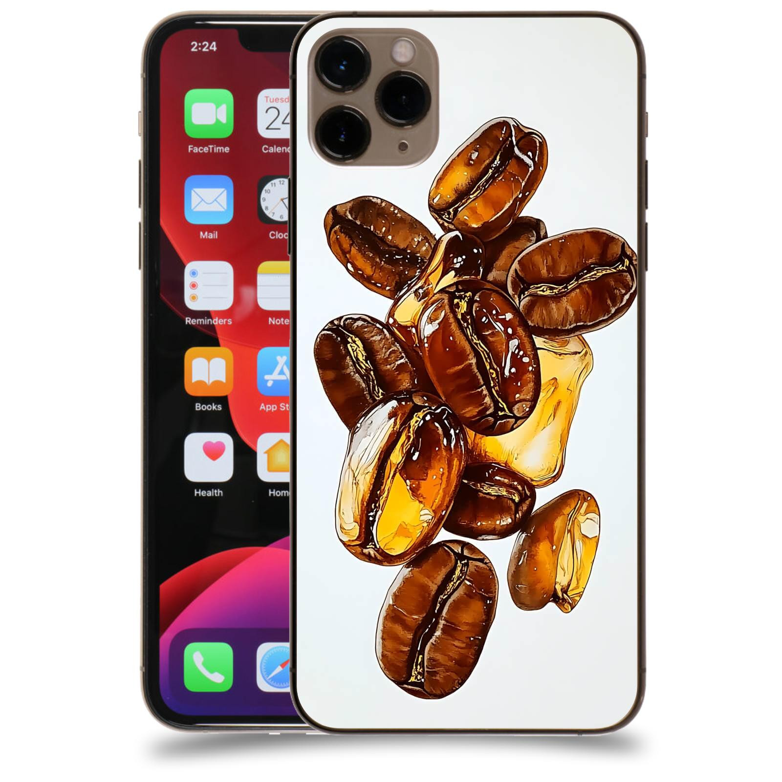 ACOVER Kryt na mobil Apple iPhone 11 Pro Max - Karamelová energie