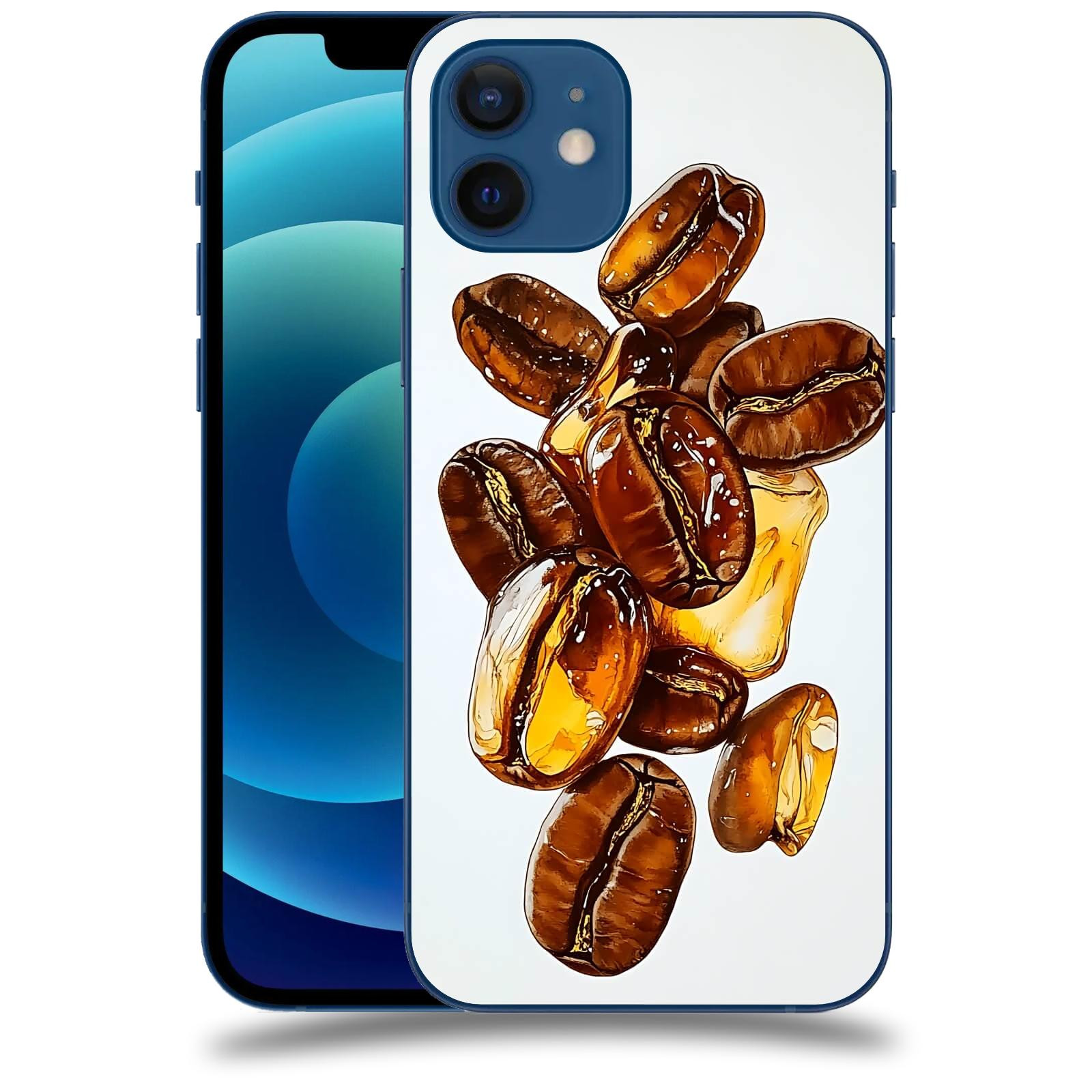 ACOVER Kryt na mobil Apple iPhone 12 - Karamelová energie