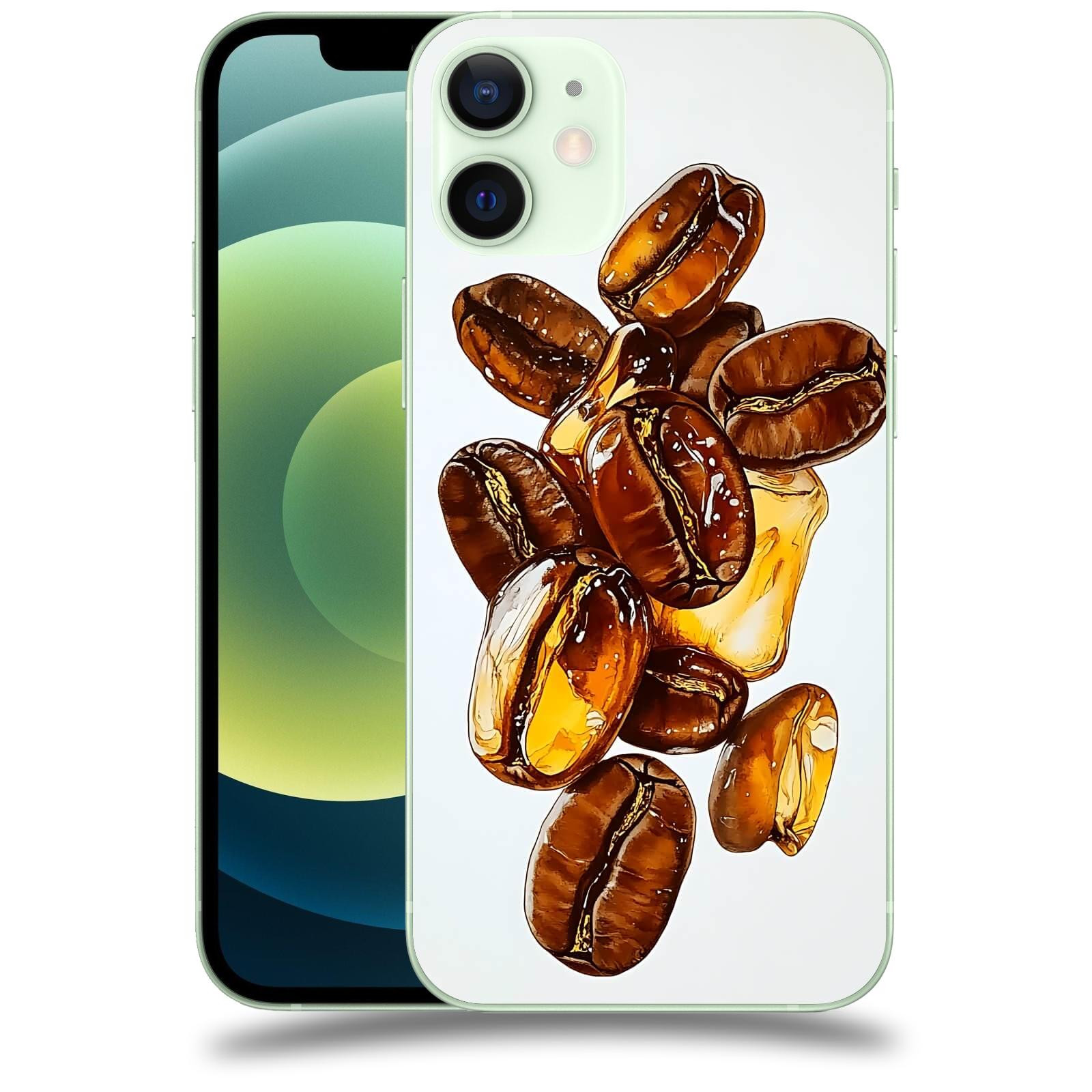 ACOVER Kryt na mobil Apple iPhone 12 mini - Karamelová energie