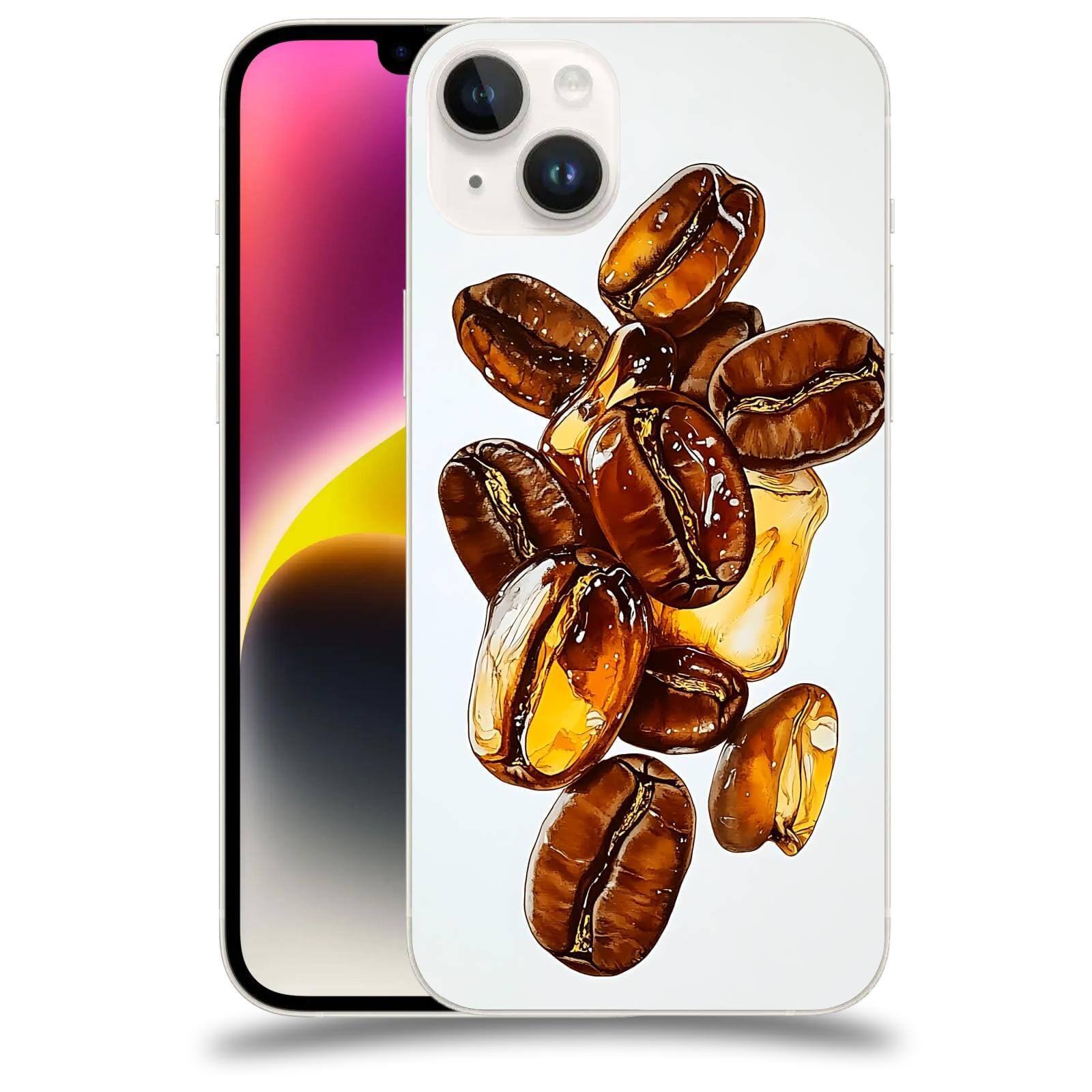 ACOVER Kryt na mobil Apple iPhone 14 Plus - Karamelová energie