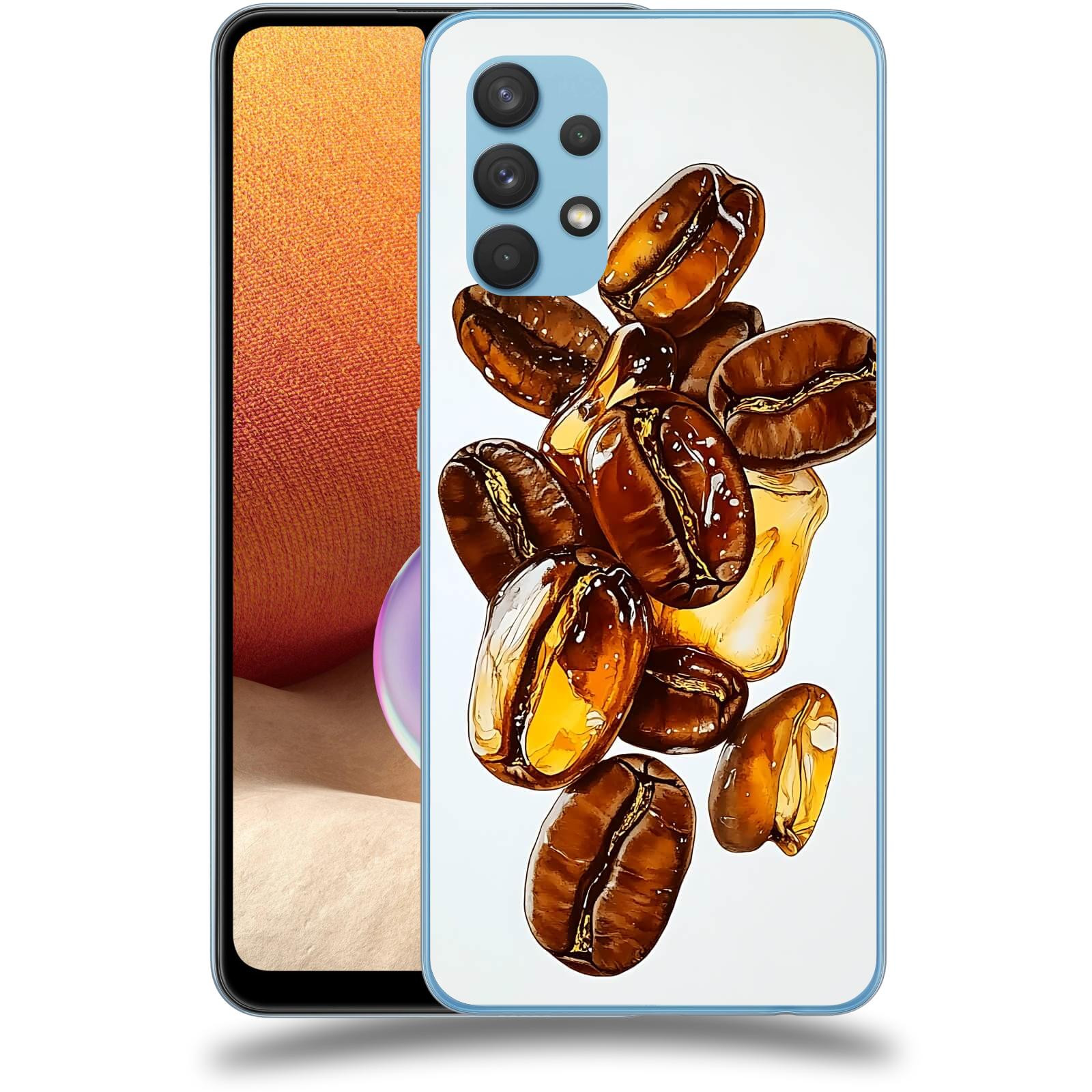ACOVER Kryt na mobil Samsung Galaxy A32 4G SM-A325F - Karamelová energie