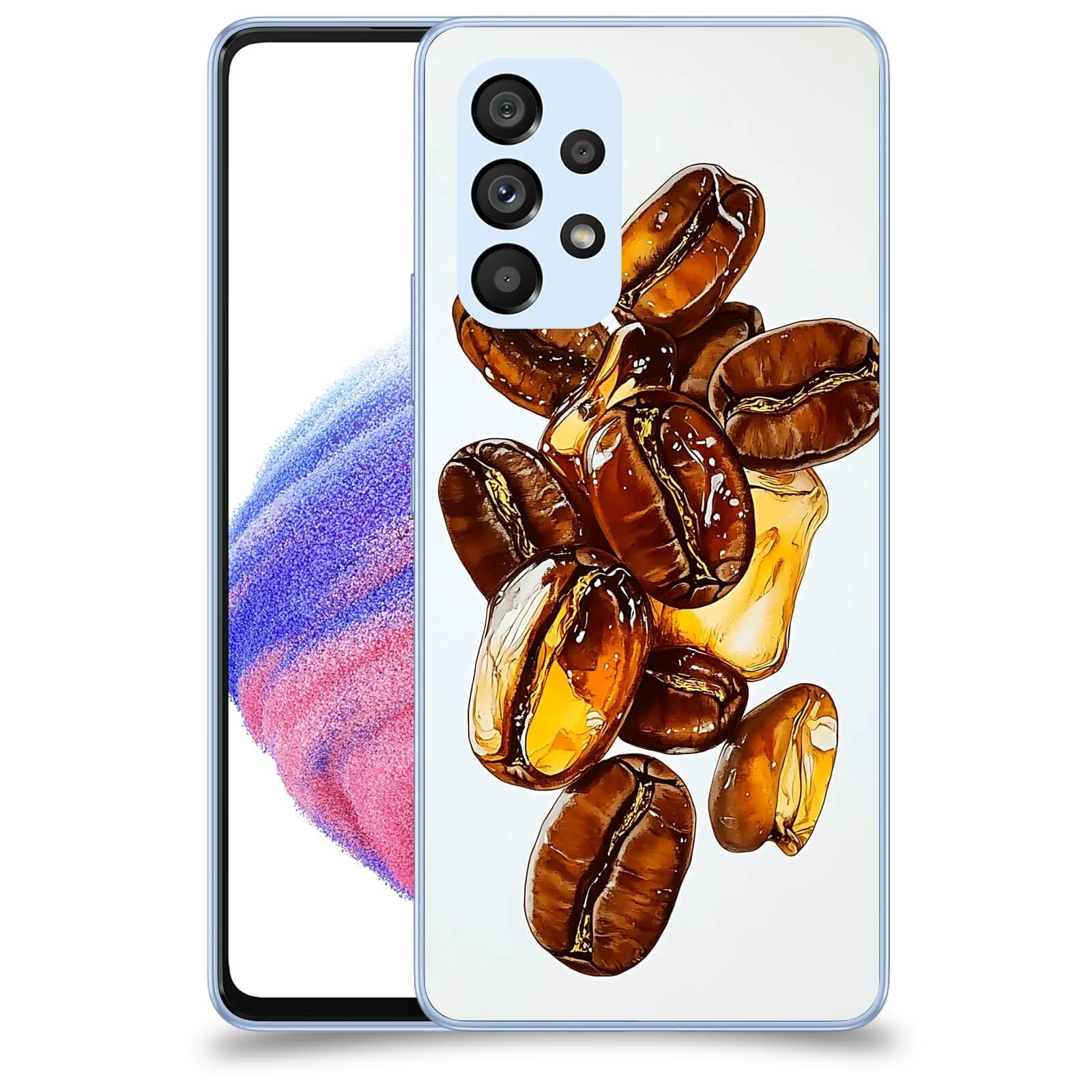 ACOVER Kryt na mobil Samsung Galaxy A32 5G A326B - Karamelová energie