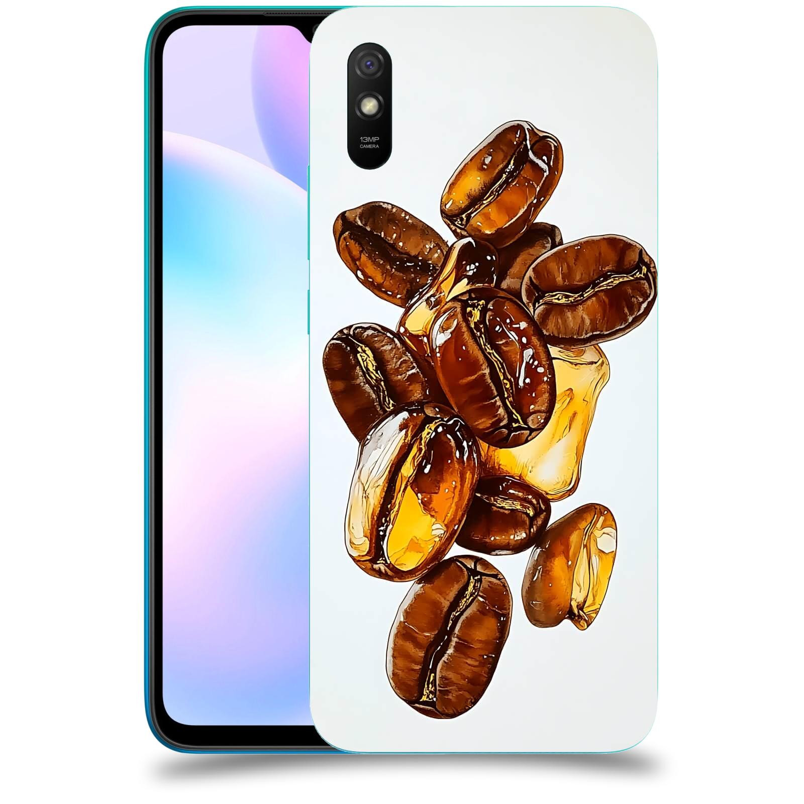 ACOVER Kryt na mobil Xiaomi Redmi 9AT - Karamelová energie