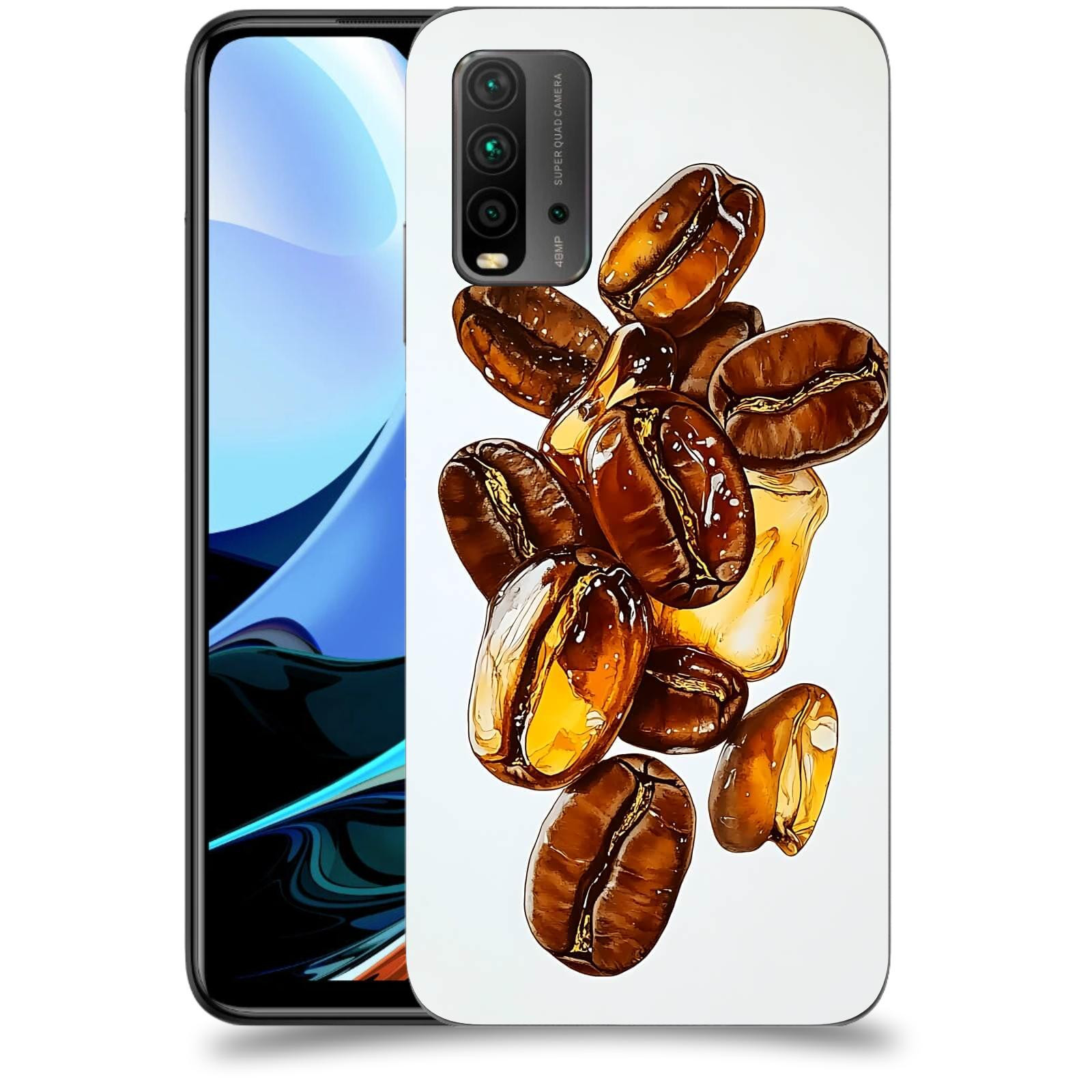 ACOVER Kryt na mobil Xiaomi Redmi 9T - Karamelová energie
