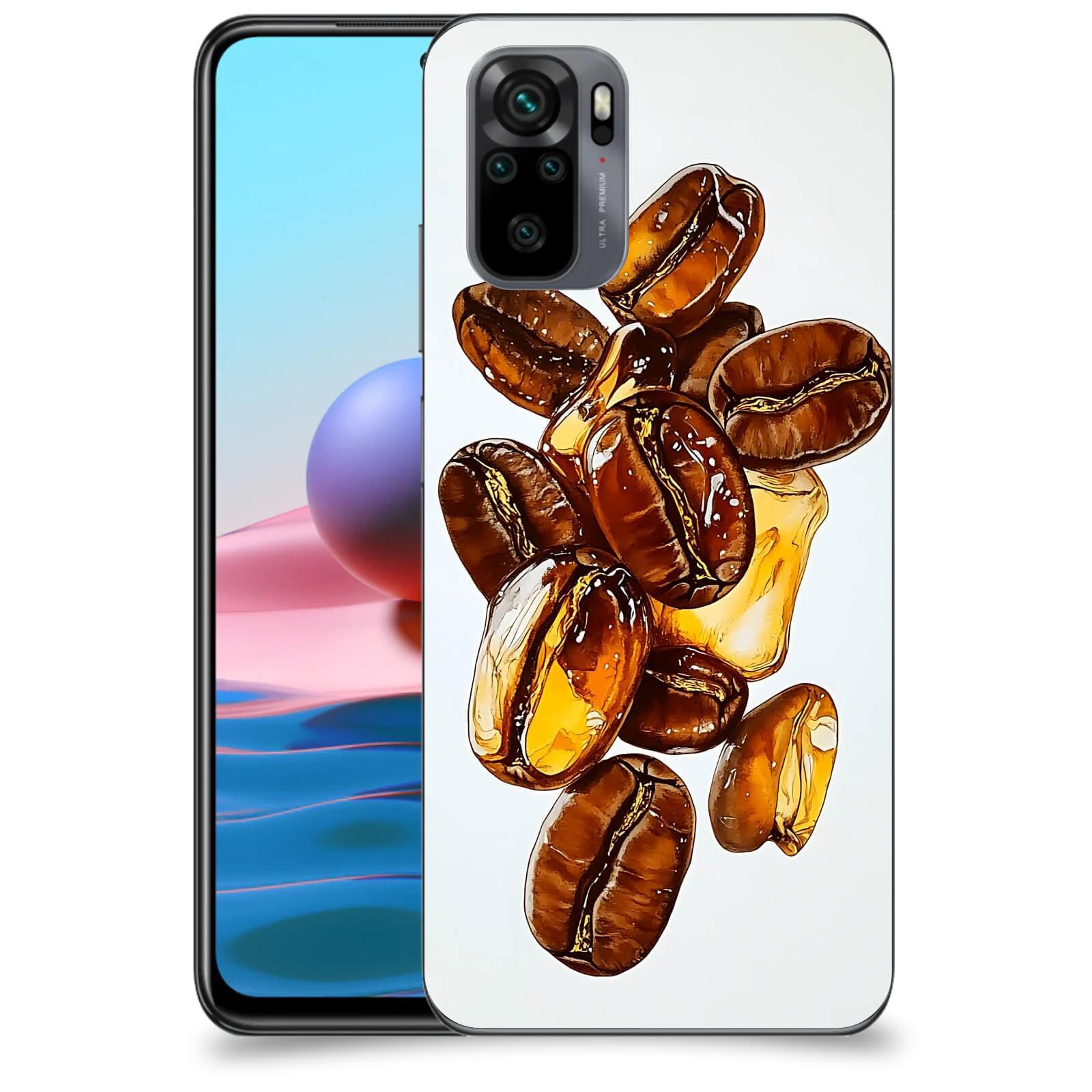 ACOVER Kryt na mobil Xiaomi Redmi Note 10 - Karamelová energie