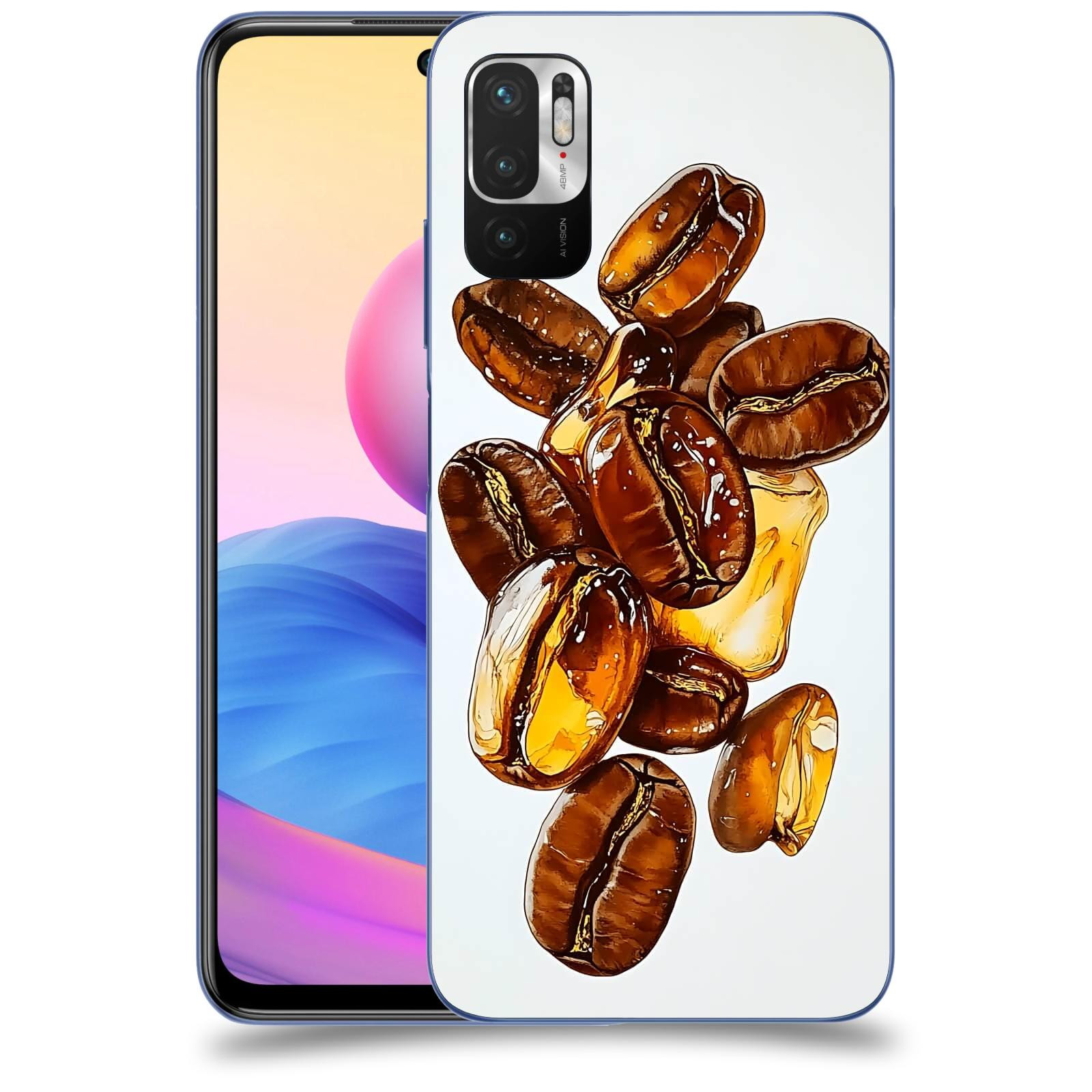 ACOVER Kryt na mobil Xiaomi Redmi Note 10 5G - Karamelová energie
