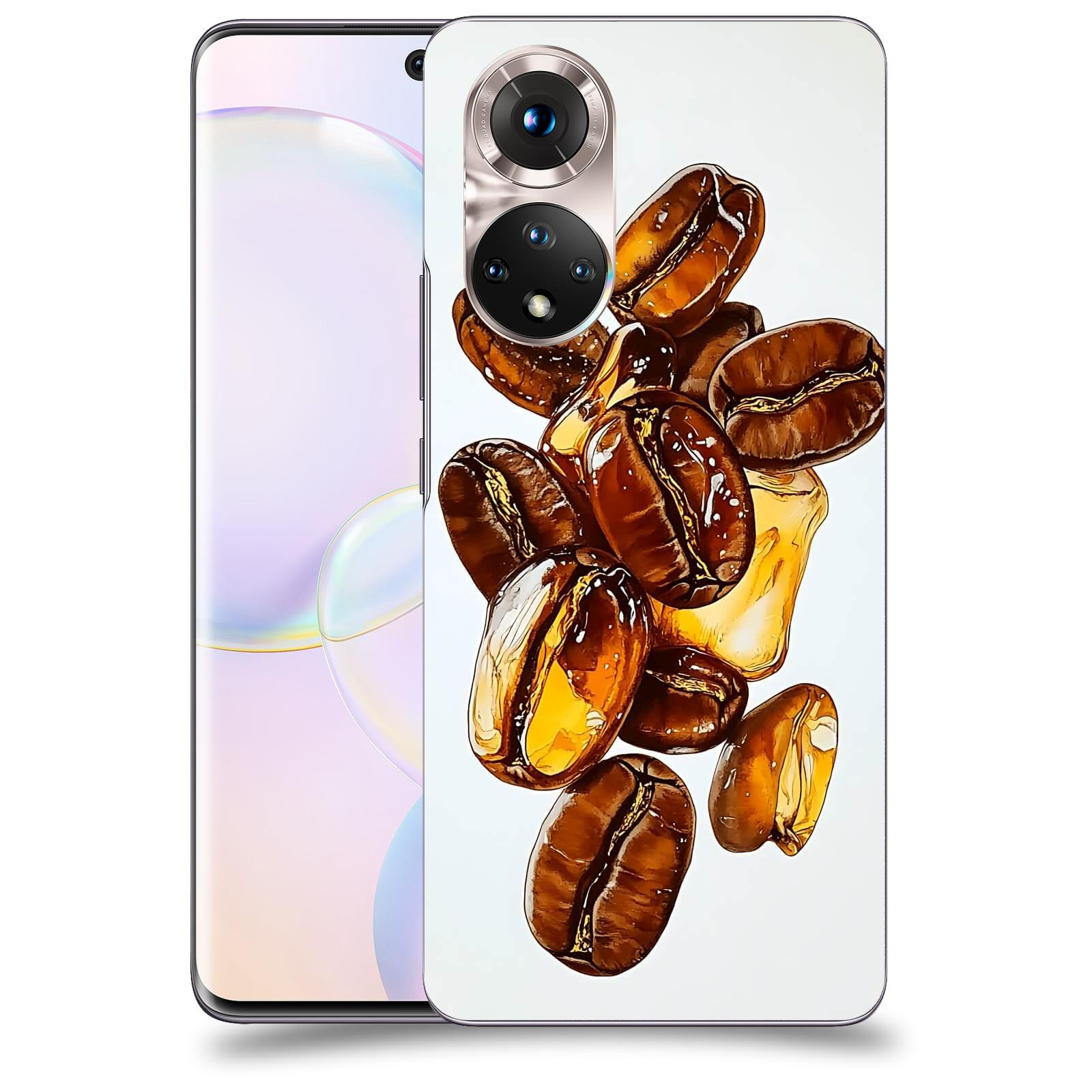 ACOVER Kryt na mobil Honor 50 5G - Karamelová energie