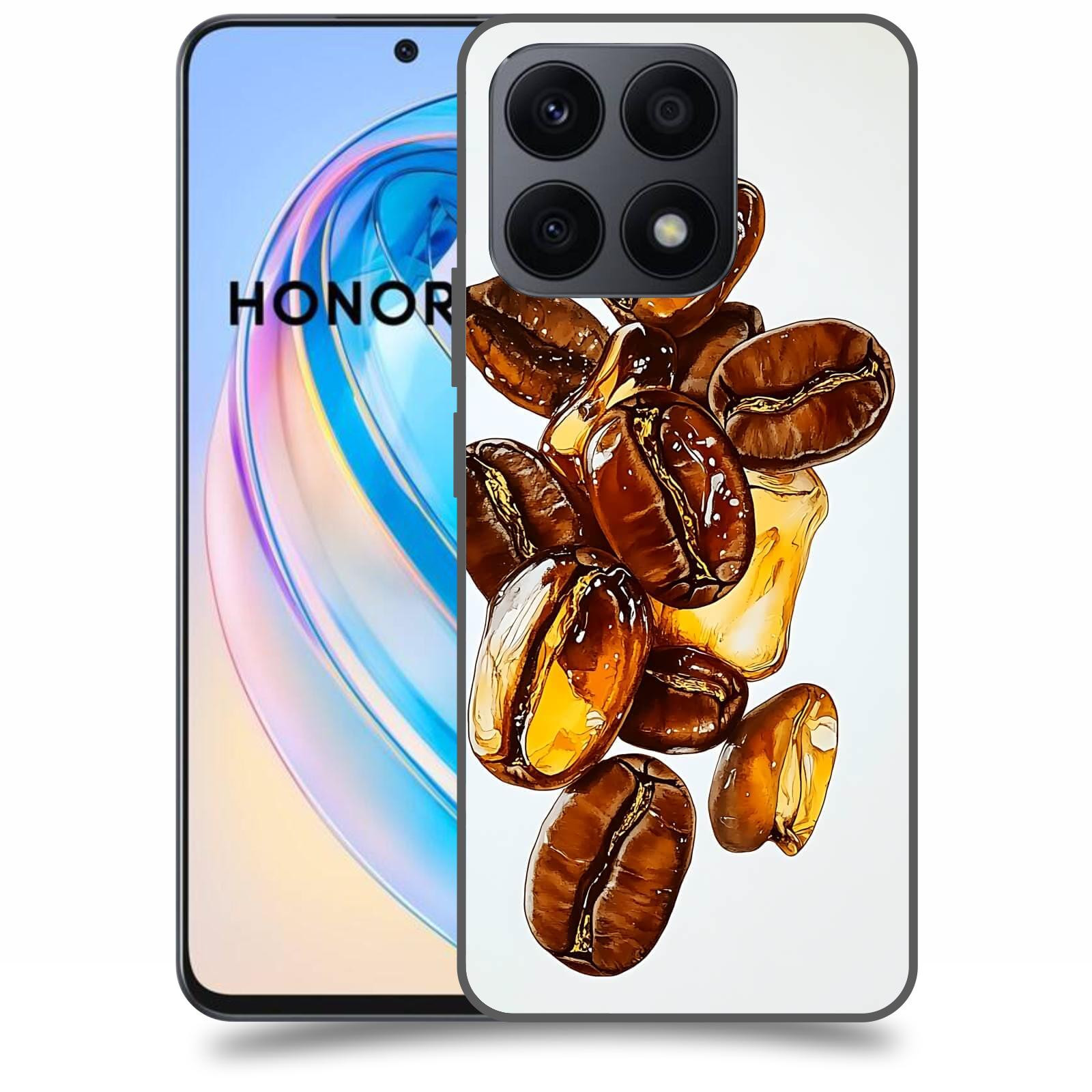 ACOVER Kryt na mobil Honor X8a - Karamelová energie