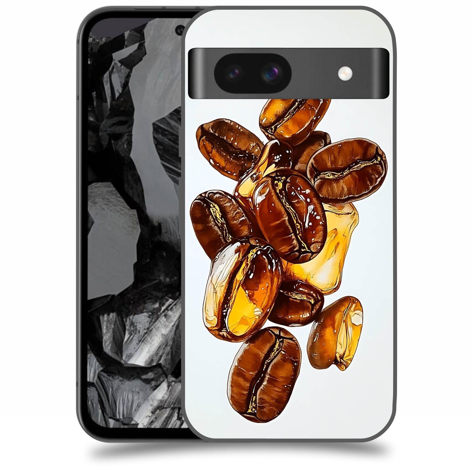 ACOVER Kryt na mobil Google Pixel 8A - Karamelová energie