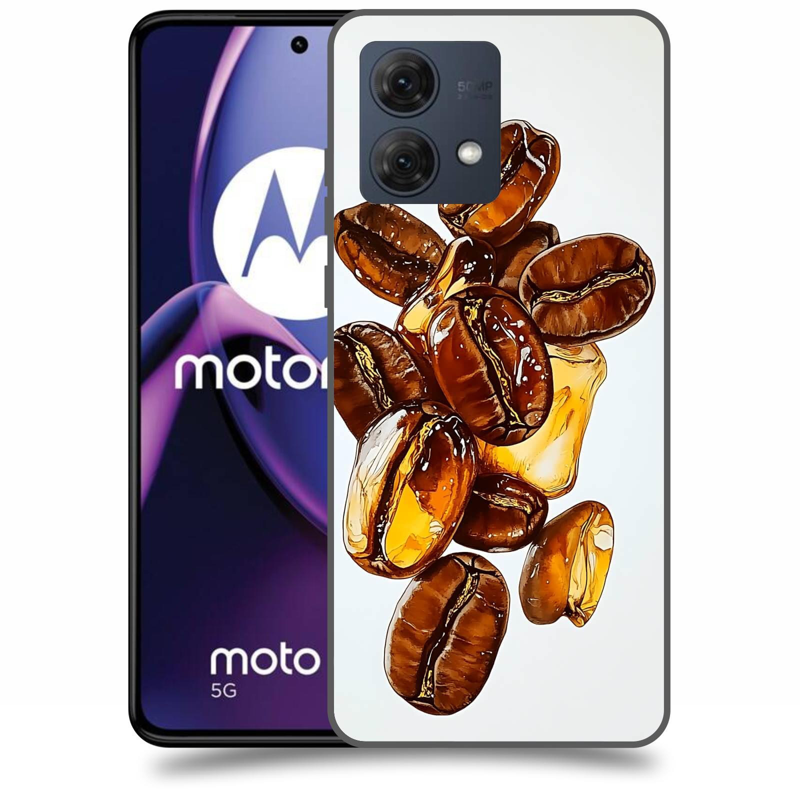 ACOVER Kryt na mobil Motorola Moto G84 5G - Karamelová energie