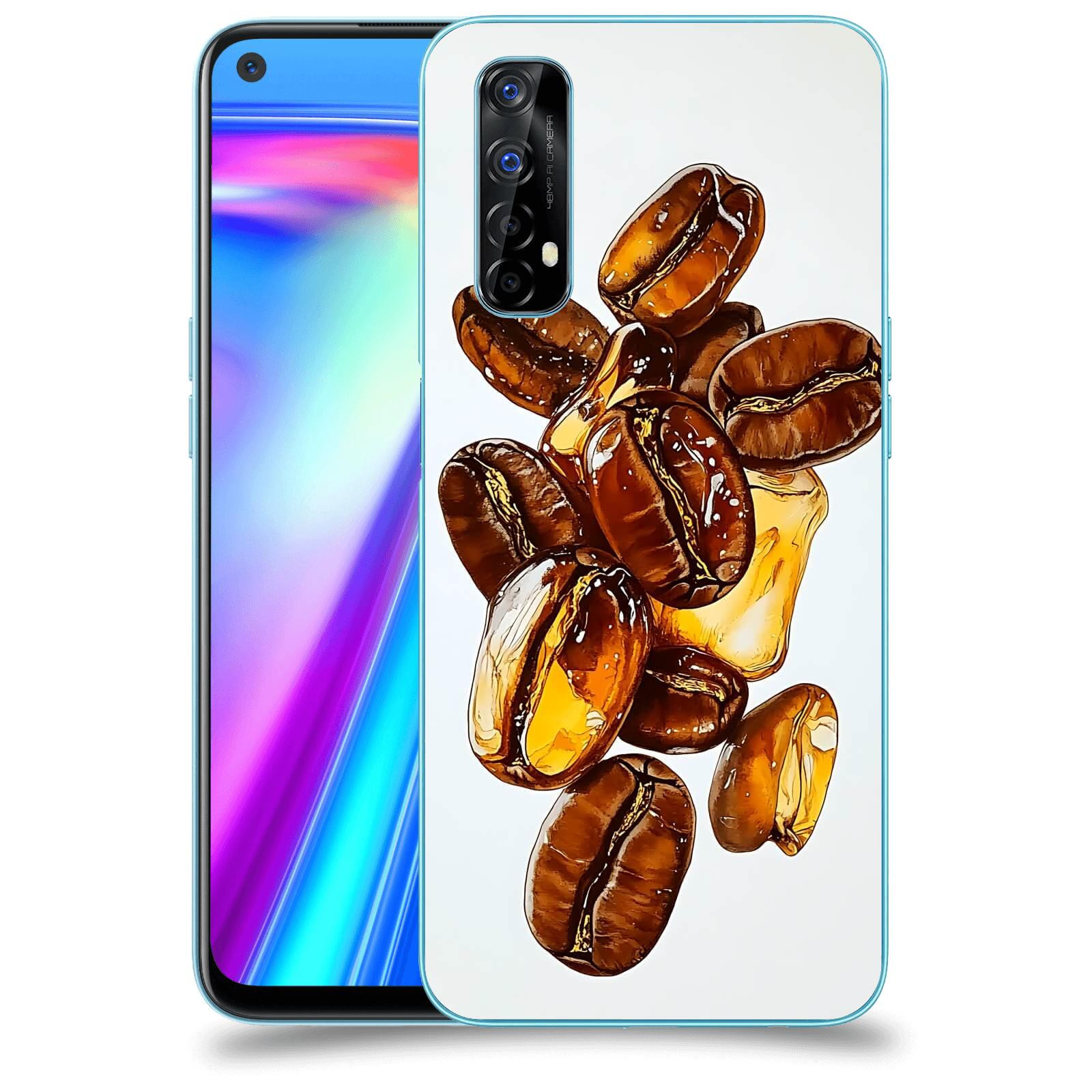 ACOVER Kryt na mobil Realme 7 - Karamelová energie