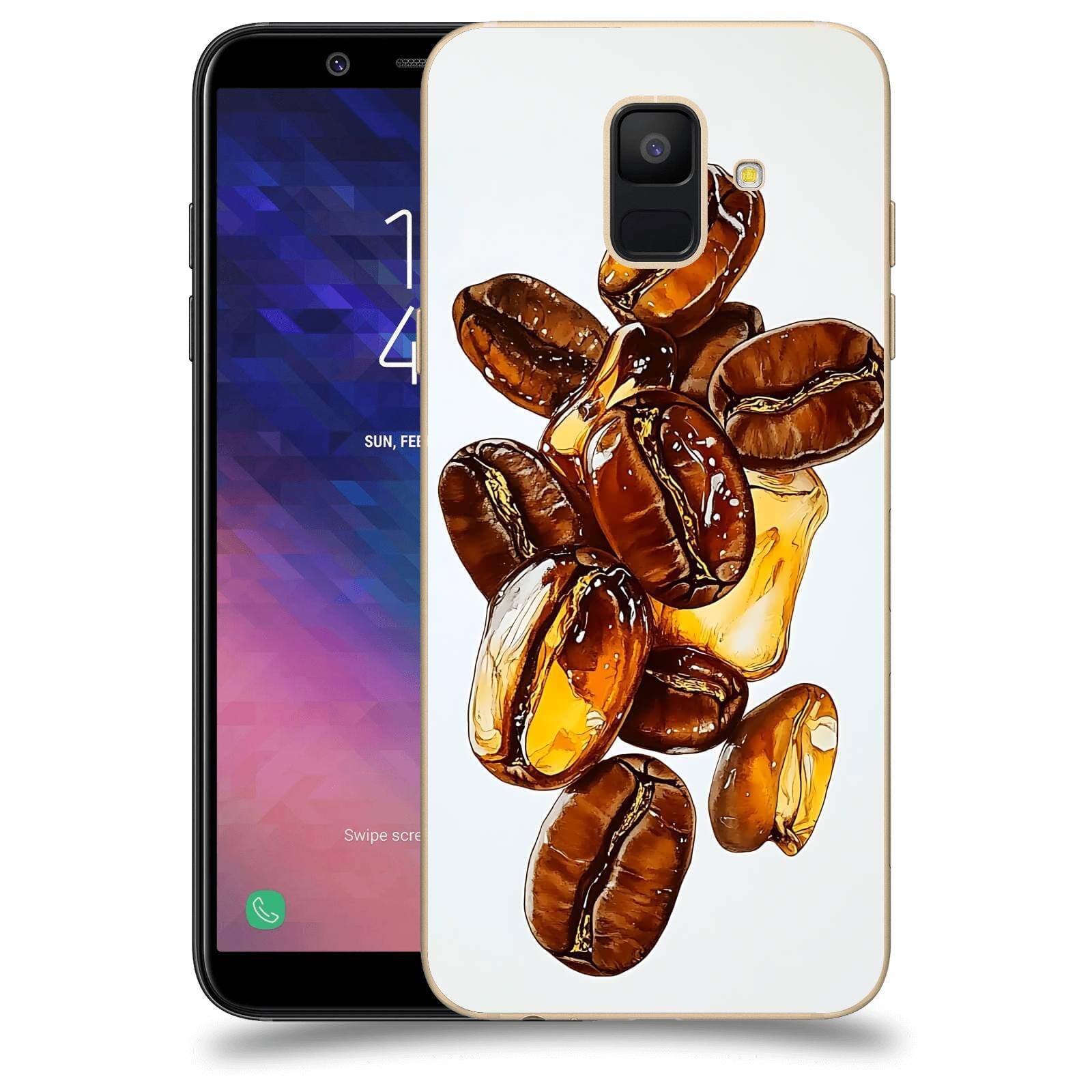 ACOVER Kryt na mobil Samsung Galaxy A6 A600F - Karamelová energie