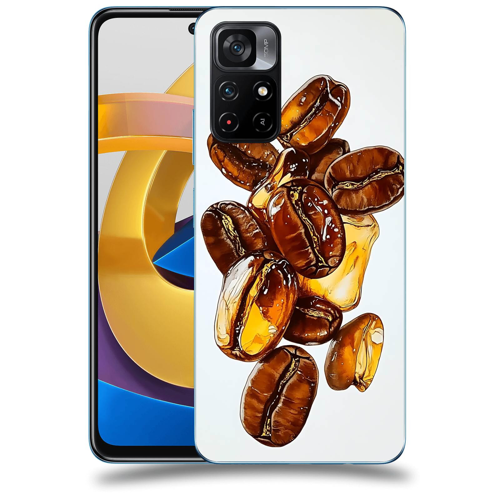 ACOVER Kryt na mobil Xiaomi Poco M4 Pro - Karamelová energie