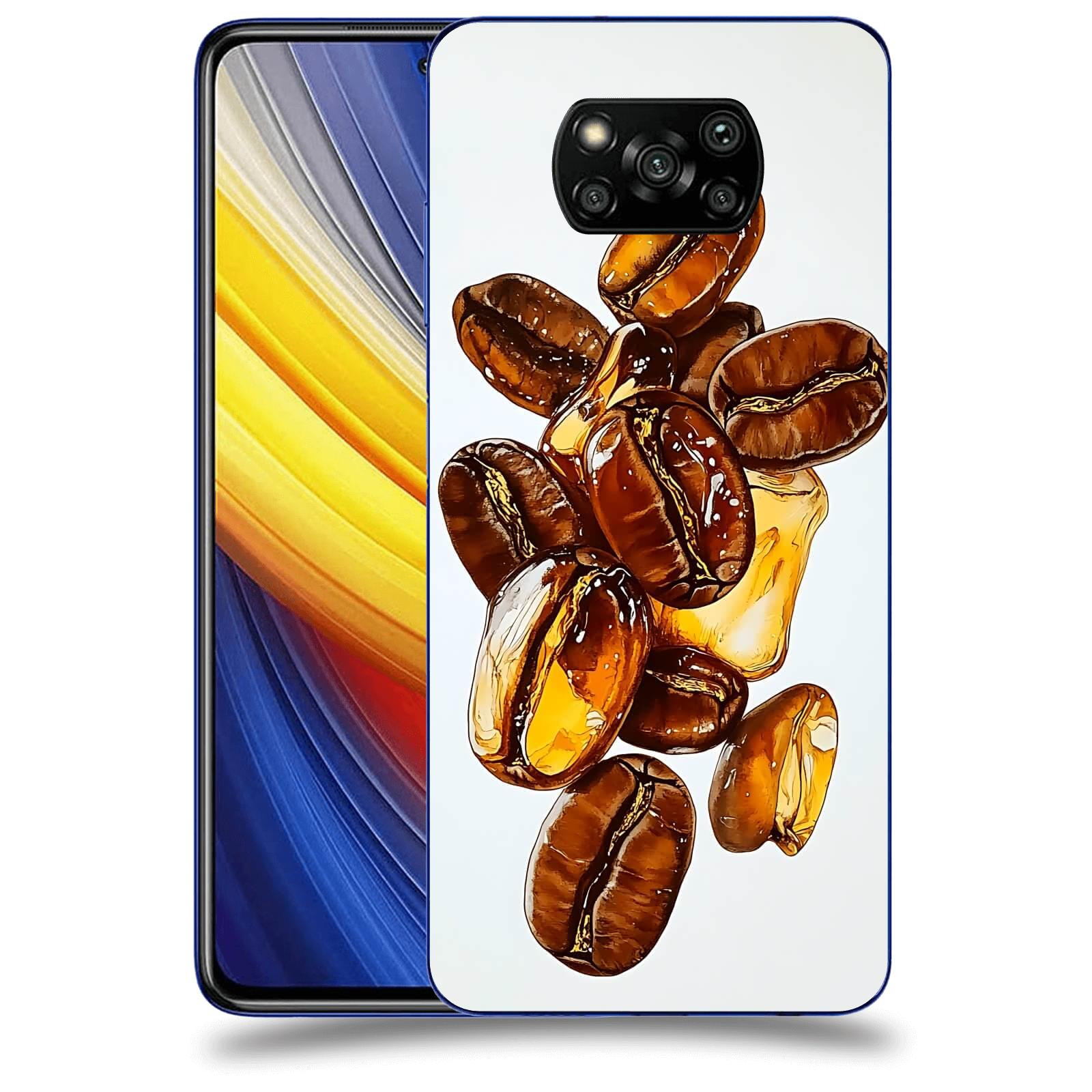 ACOVER Kryt na mobil Xiaomi Poco X3 Pro - Karamelová energie