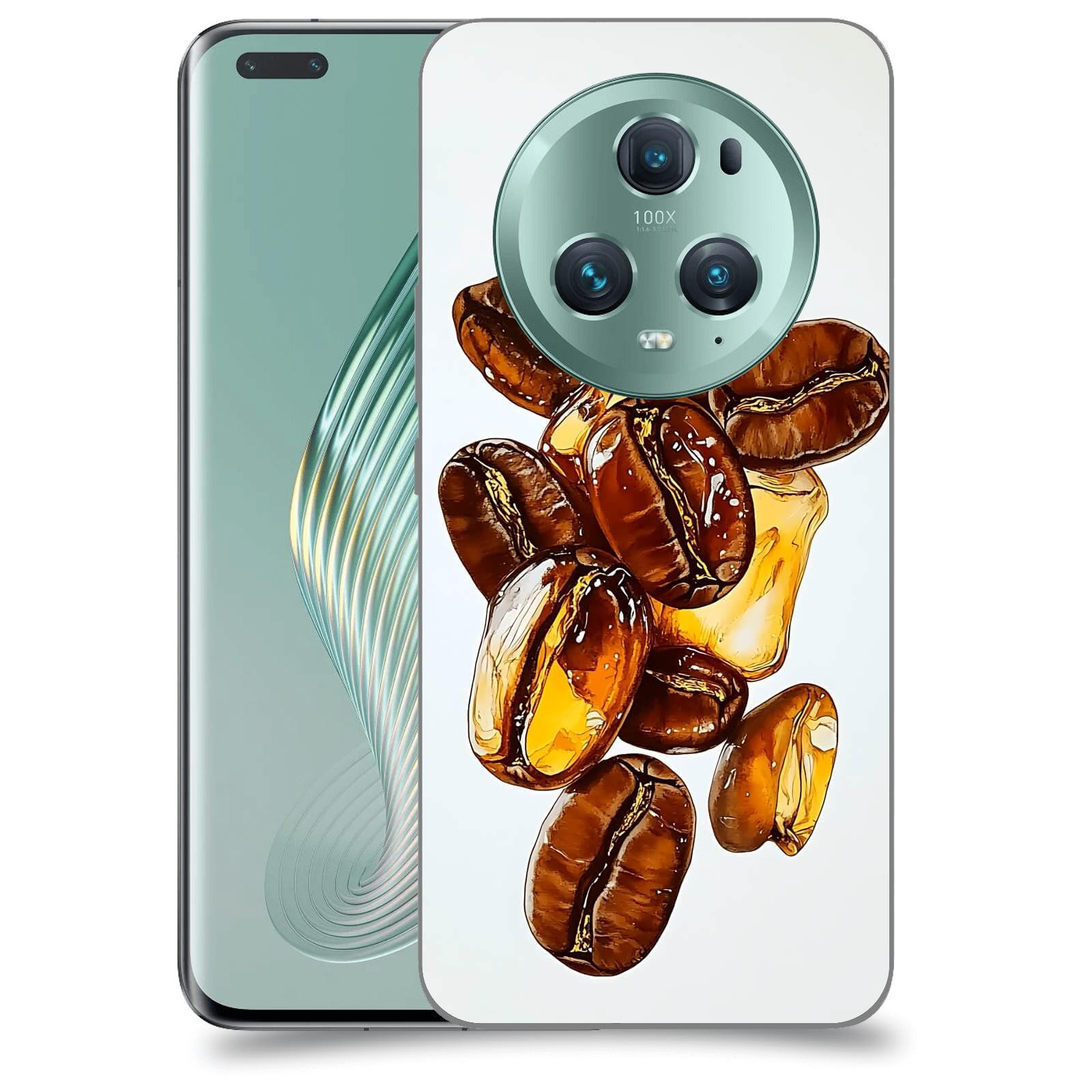 ACOVER Kryt na mobil Honor Magic5 Pro - Karamelová energie