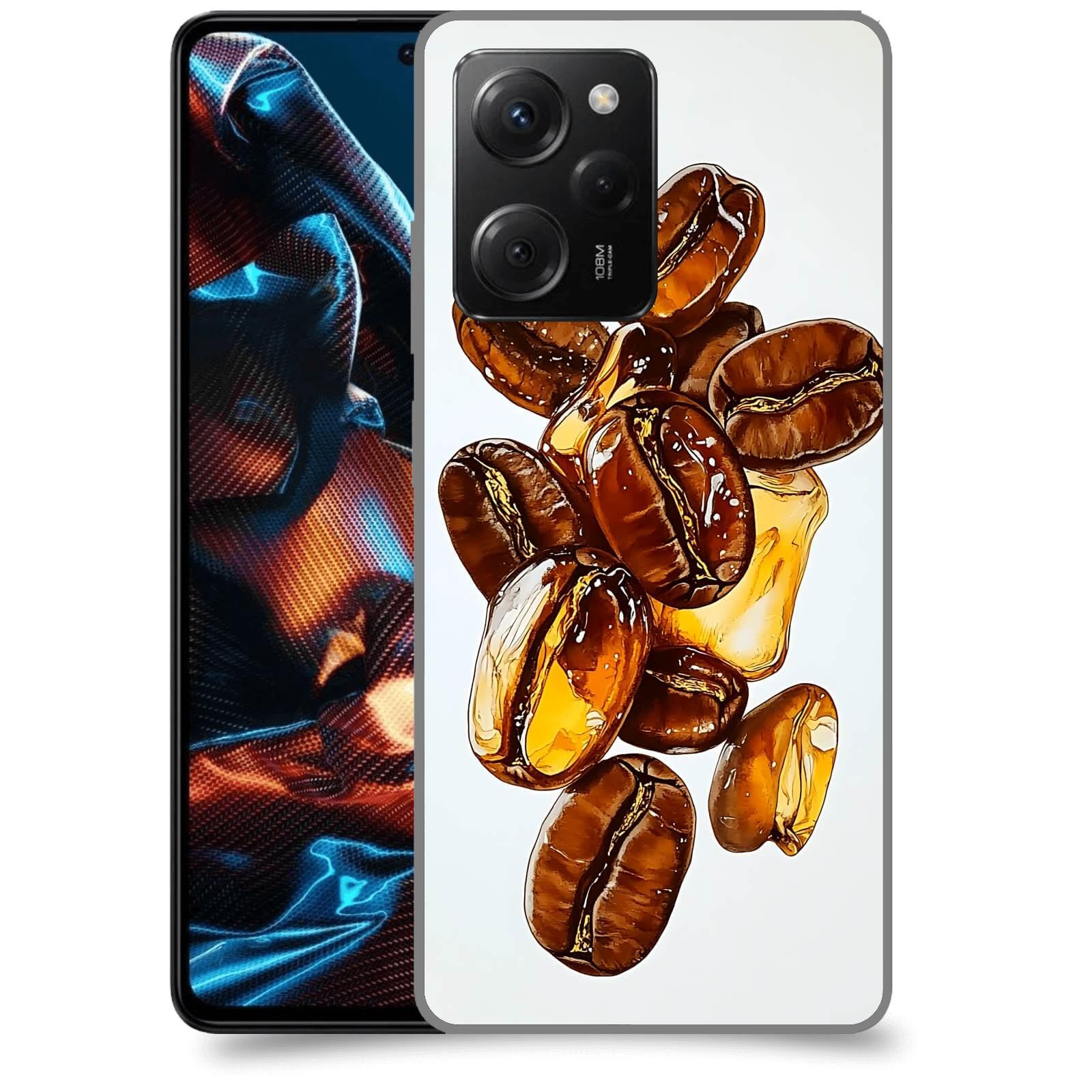 ACOVER Kryt na mobil Xiaomi Poco X5 Pro - Karamelová energie