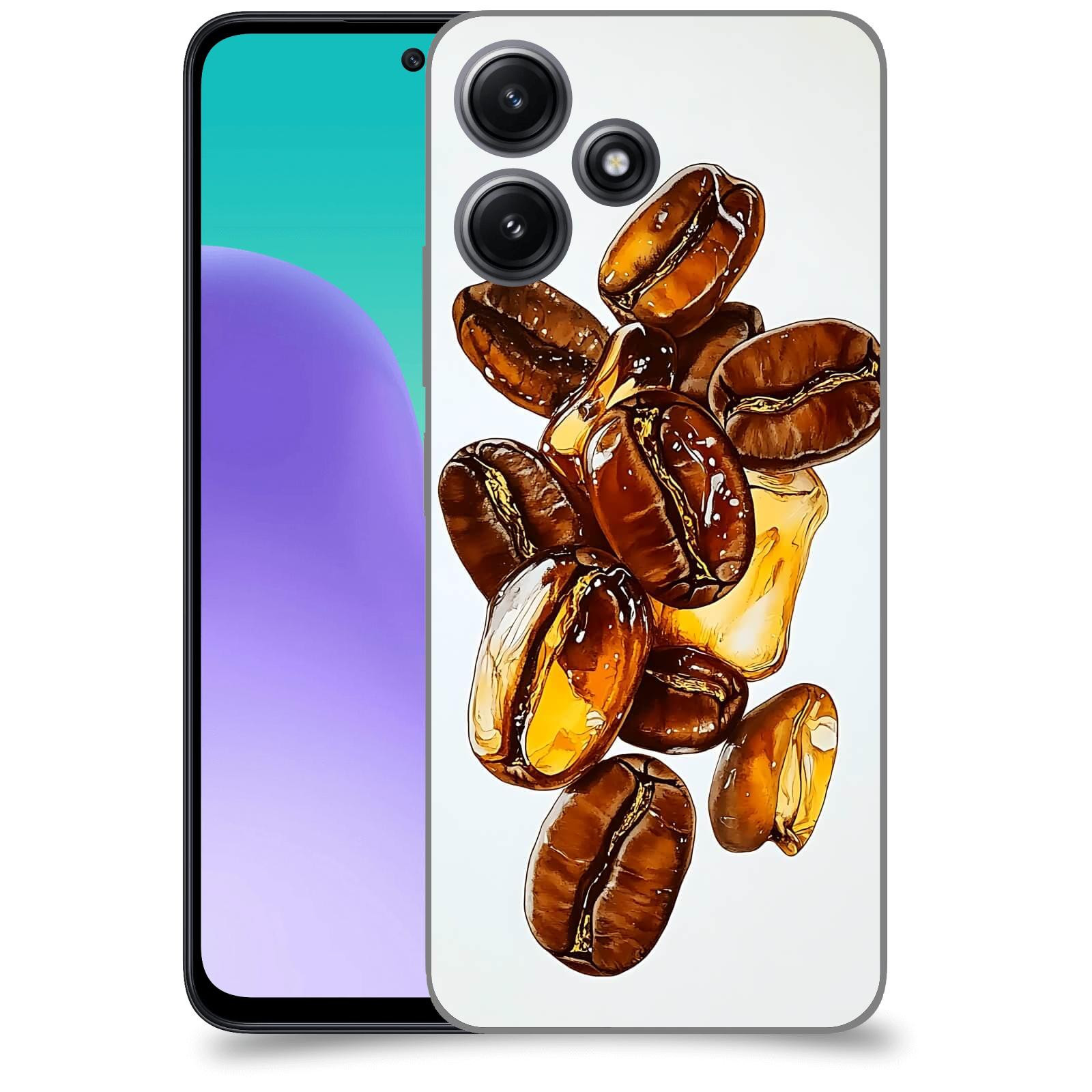 ACOVER Kryt na mobil Xiaomi Redmi 12 5G - Karamelová energie