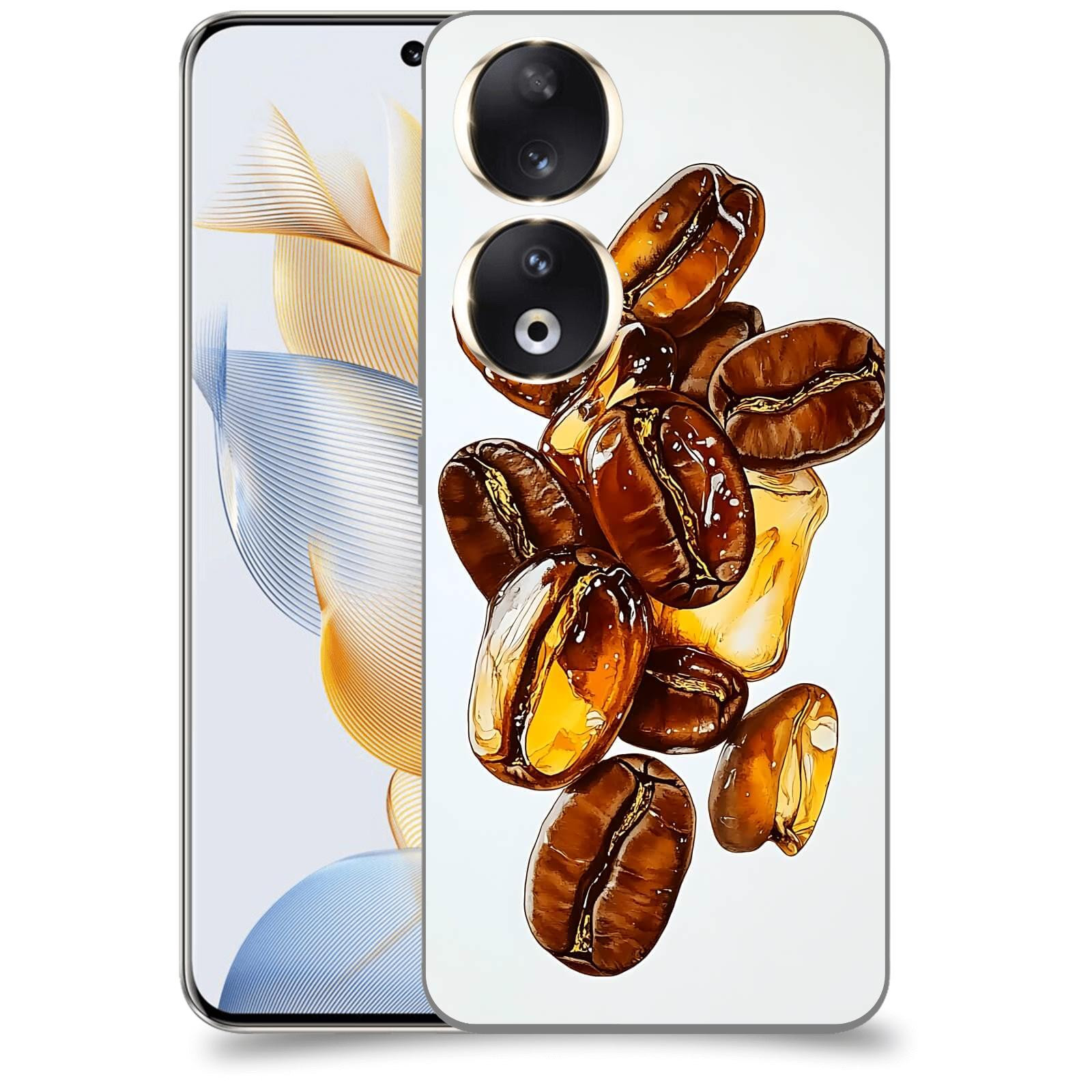 ACOVER Kryt na mobil Honor 90 - Karamelová energie