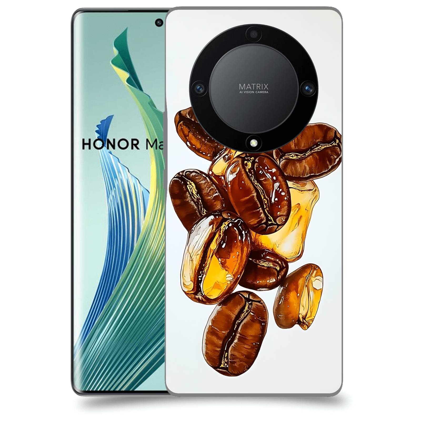 ACOVER Kryt na mobil Honor 90 Lite - Karamelová energie