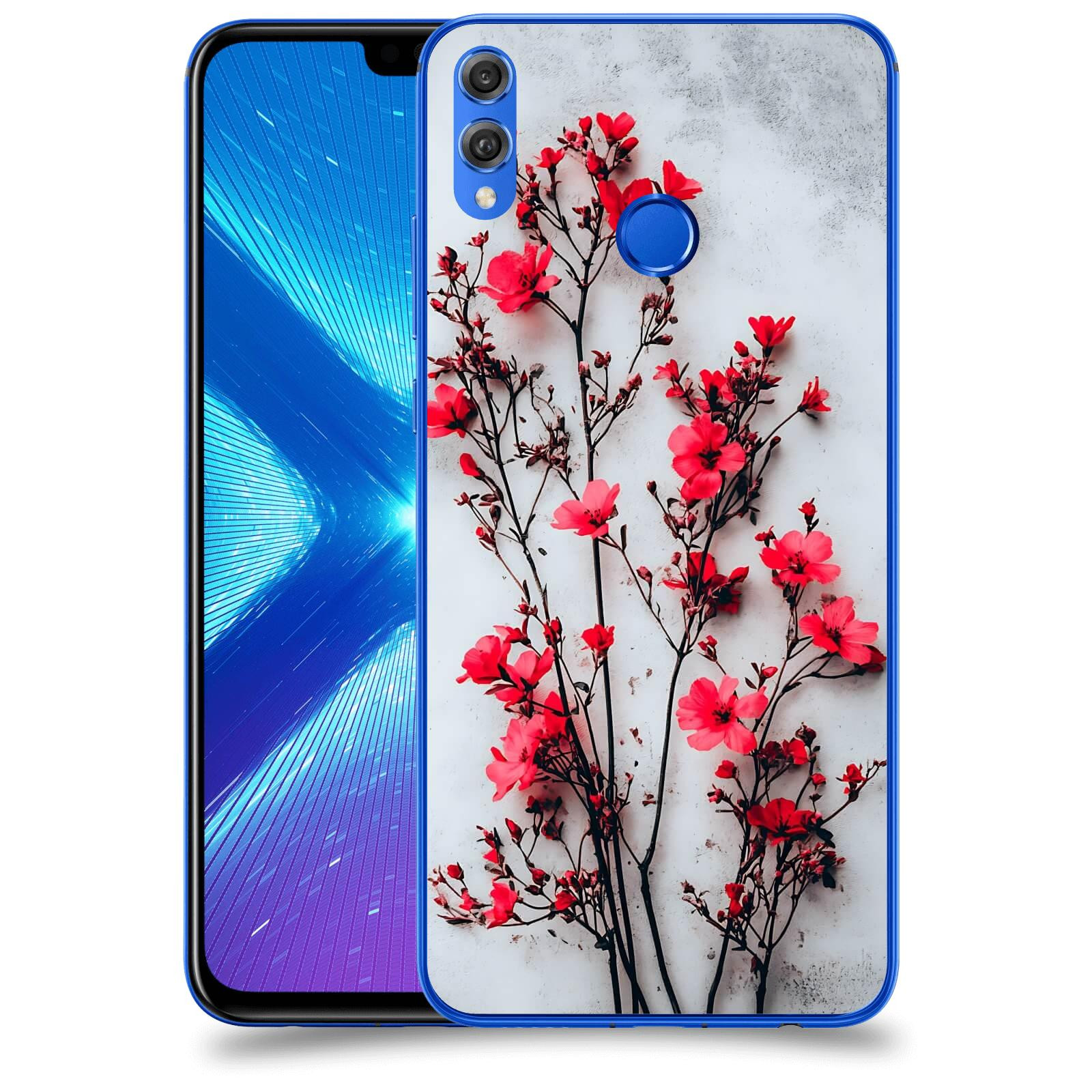 ACOVER Kryt na mobil Honor 8X - Kontrastní elegance