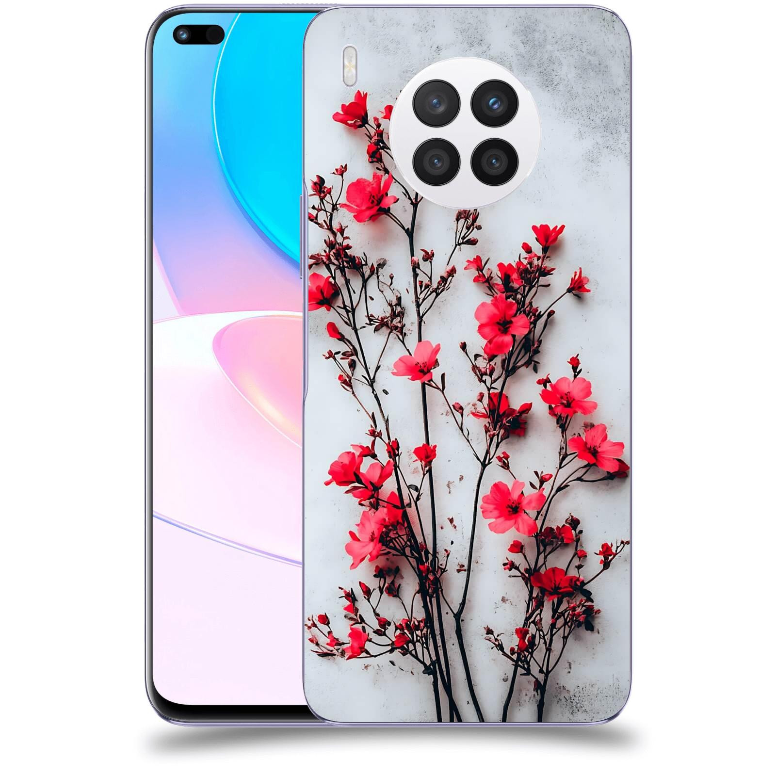 ACOVER Kryt na mobil Huawei Nova 8i - Kontrastní elegance