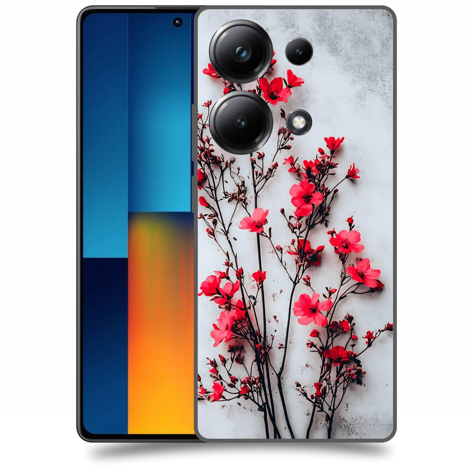 ACOVER Kryt na mobil Poco M6 - Kontrastní elegance
