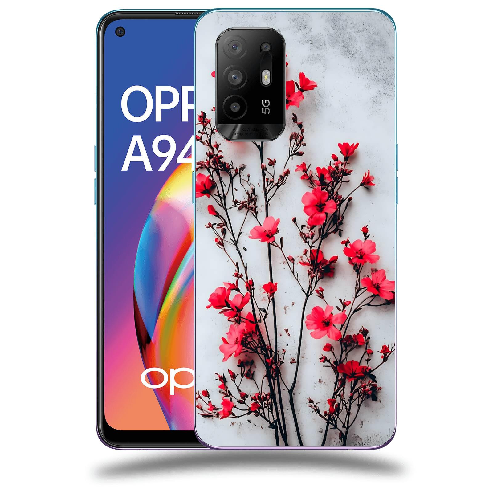 ACOVER Kryt na mobil OPPO A94 5G - Kontrastní elegance