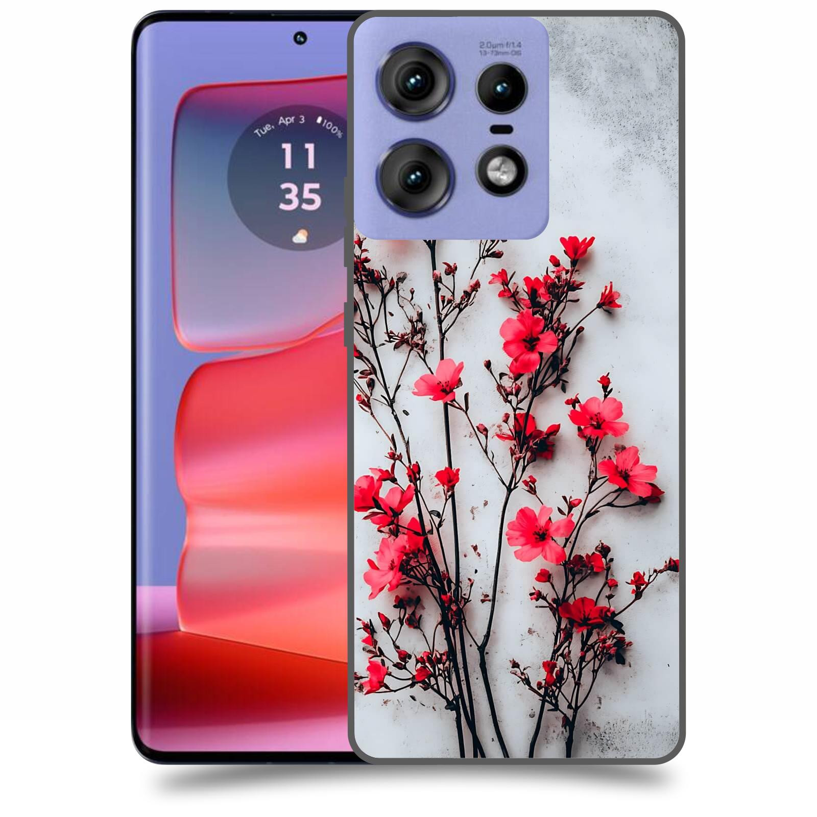 ACOVER Kryt na mobil Motorola Edge 50 Pro - Kontrastní elegance