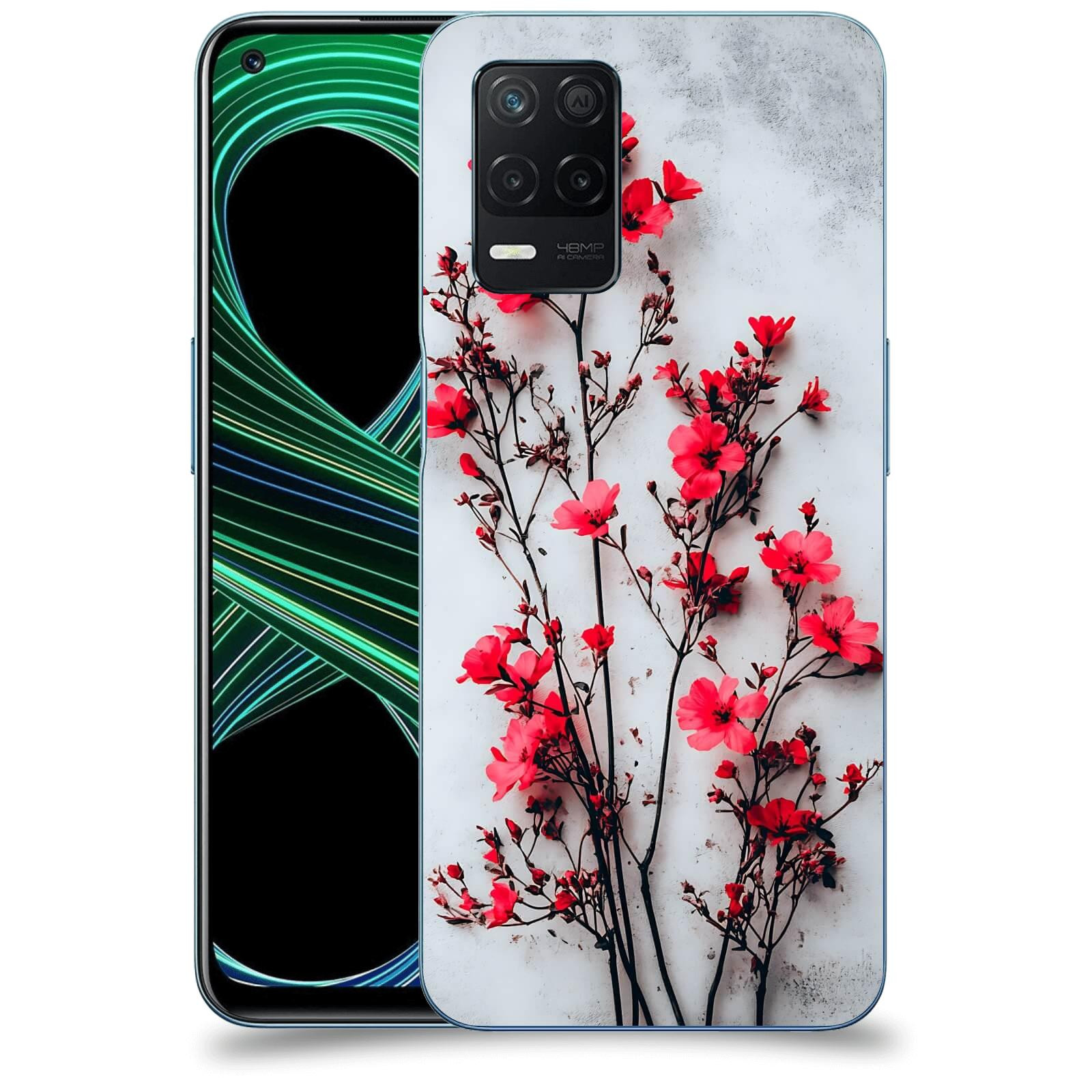 ACOVER Kryt na mobil Realme 8 5G - Kontrastní elegance