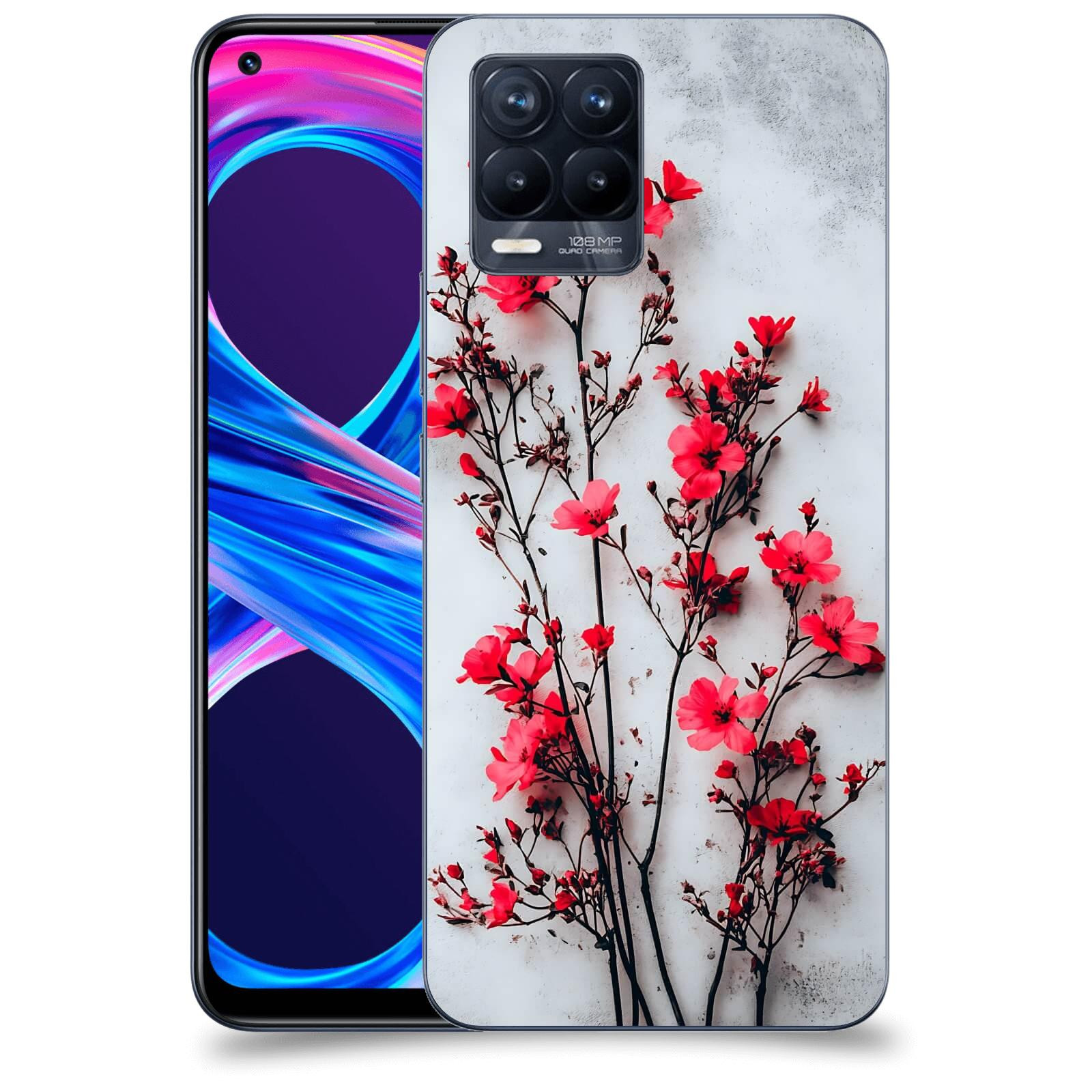 ACOVER Kryt na mobil Realme 8 Pro - Kontrastní elegance