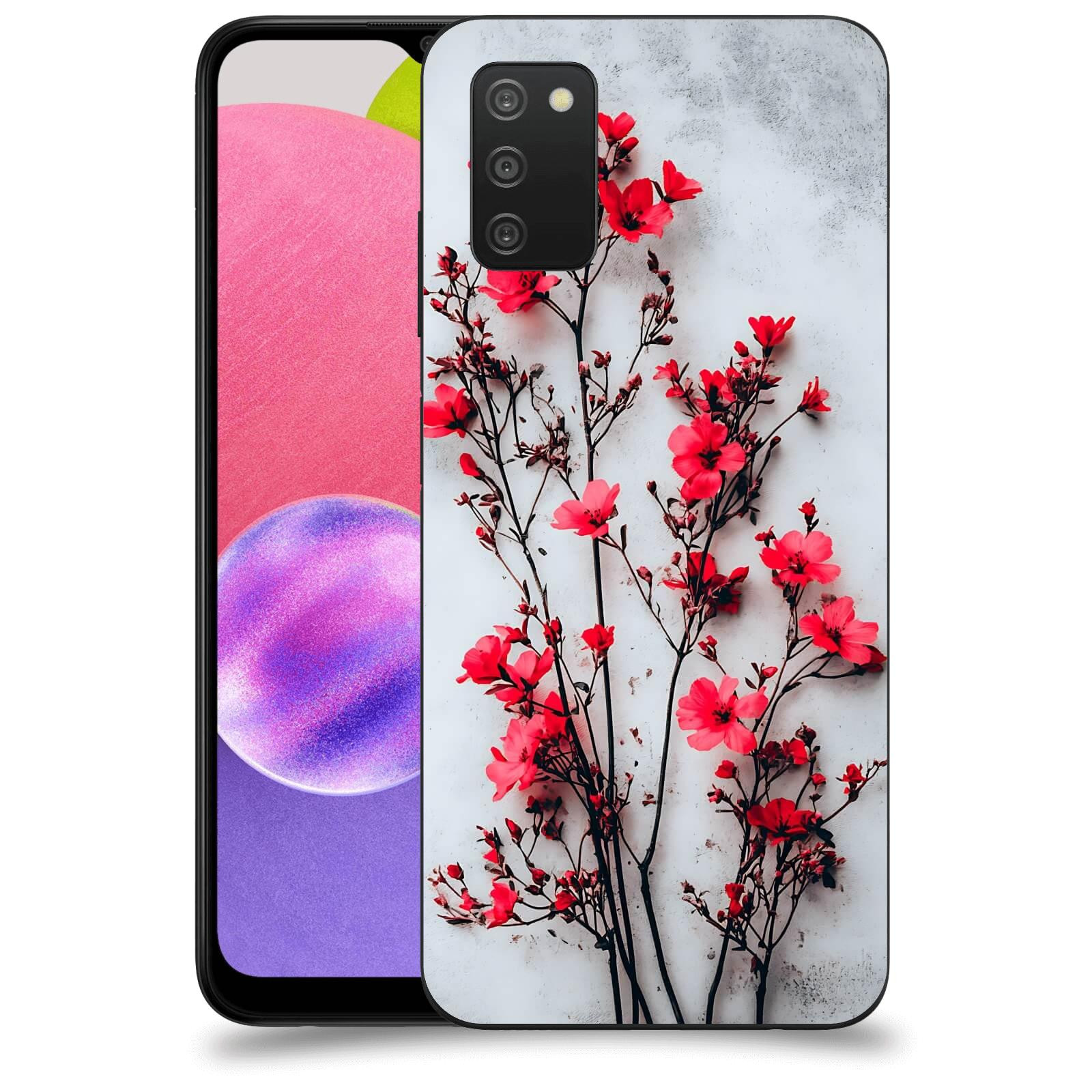 ACOVER Kryt na mobil Samsung Galaxy A03s A037G - Kontrastní elegance