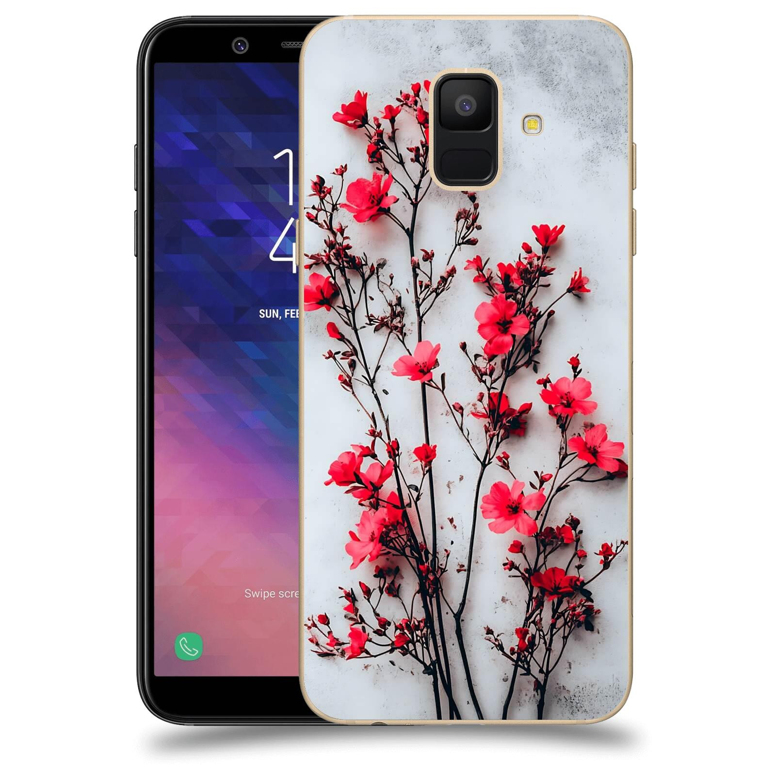 ACOVER Kryt na mobil Samsung Galaxy A6 A600F - Kontrastní elegance