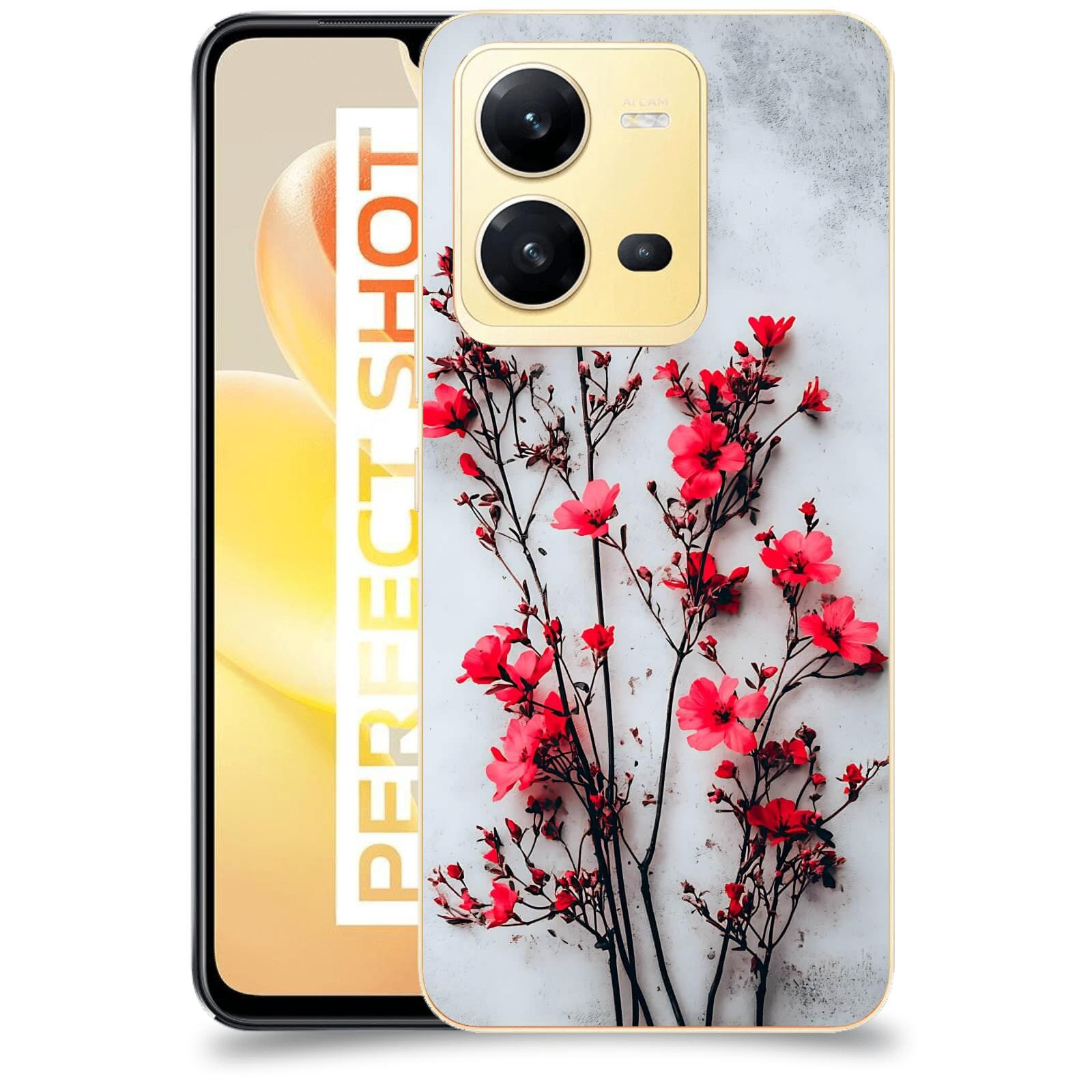 ACOVER Kryt na mobil Vivo X80 Lite - Kontrastní elegance