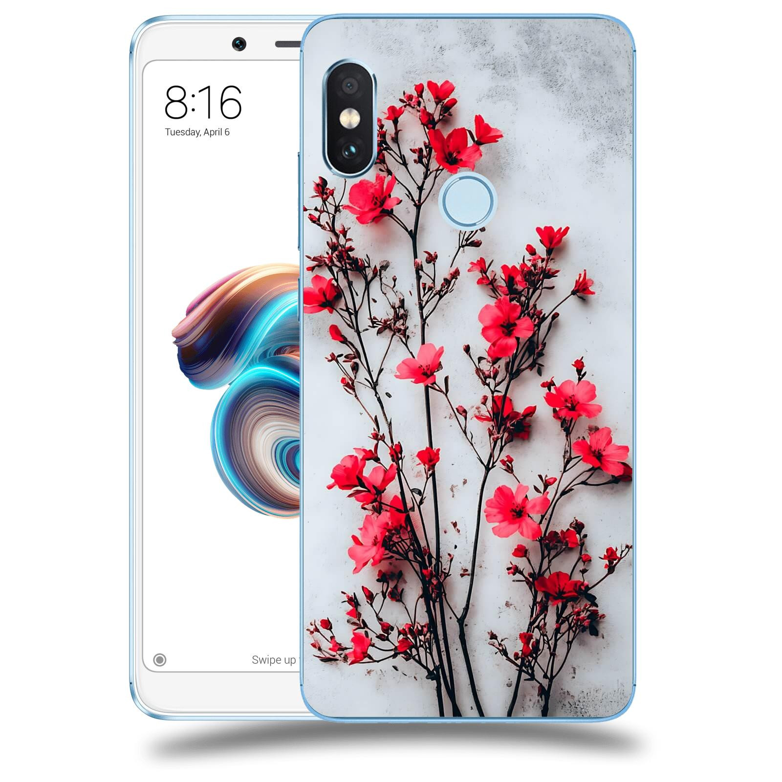 ACOVER Kryt na mobil Xiaomi Redmi Note 5 Global - Kontrastní elegance