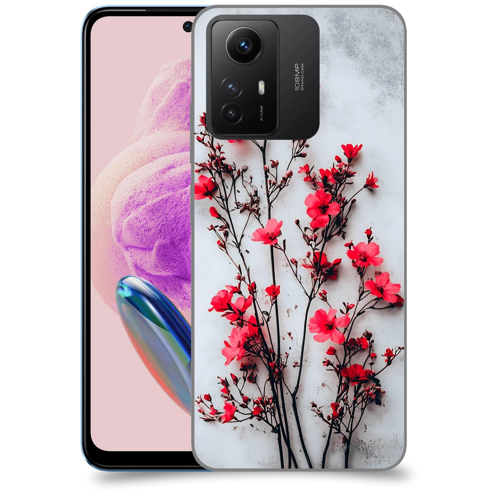 ACOVER Kryt na mobil Xiaomi Redmi Note 12S - Kontrastní elegance
