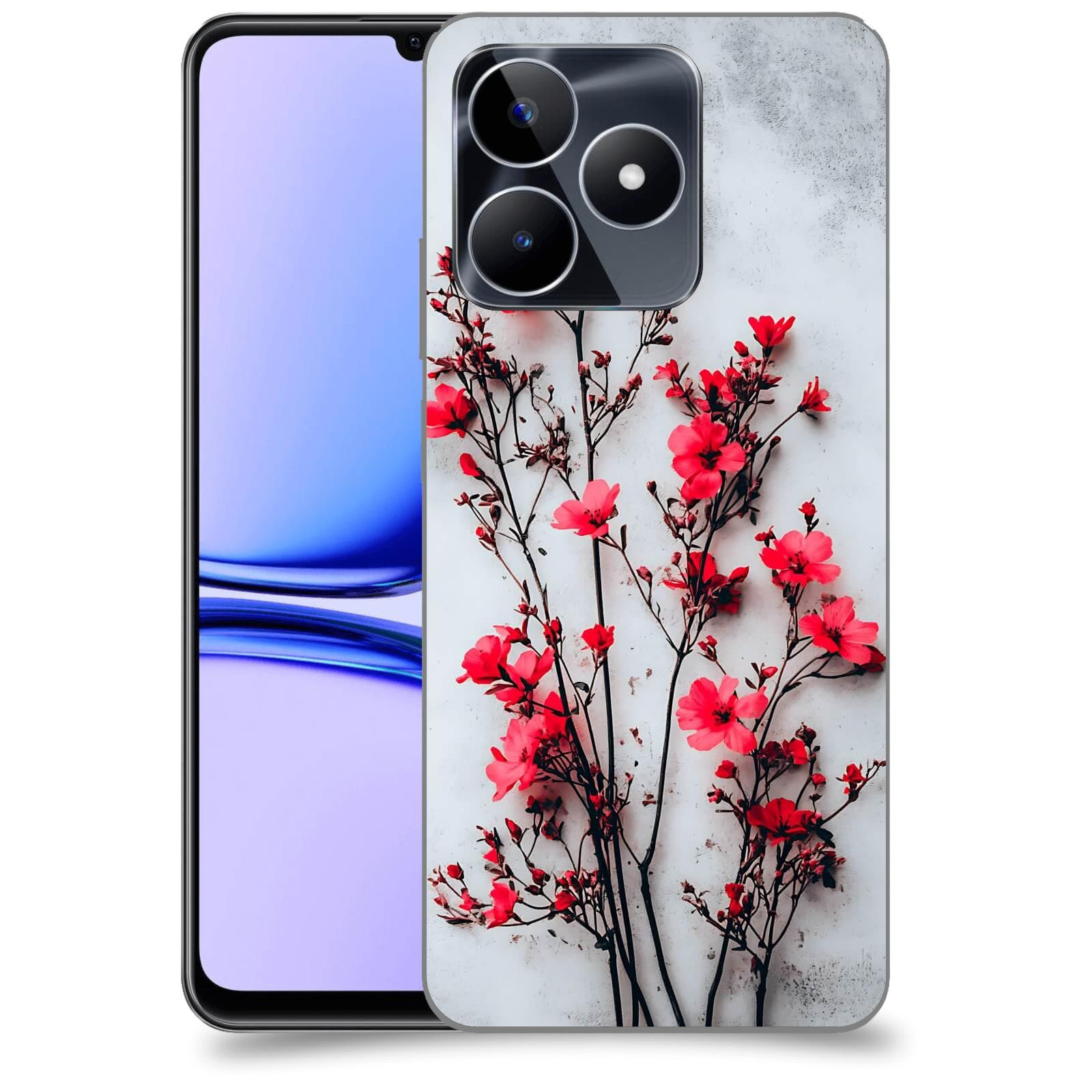 ACOVER Kryt na mobil Realme C53 - Kontrastní elegance