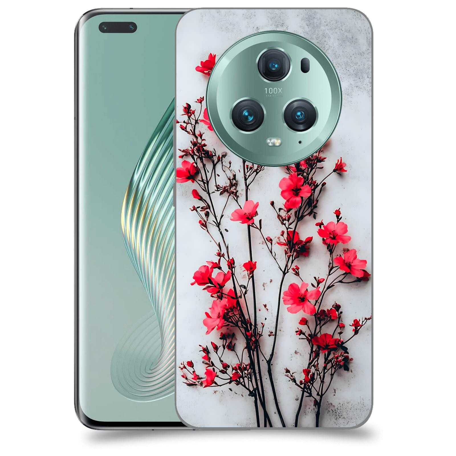 ACOVER Kryt na mobil Honor Magic5 Pro - Kontrastní elegance