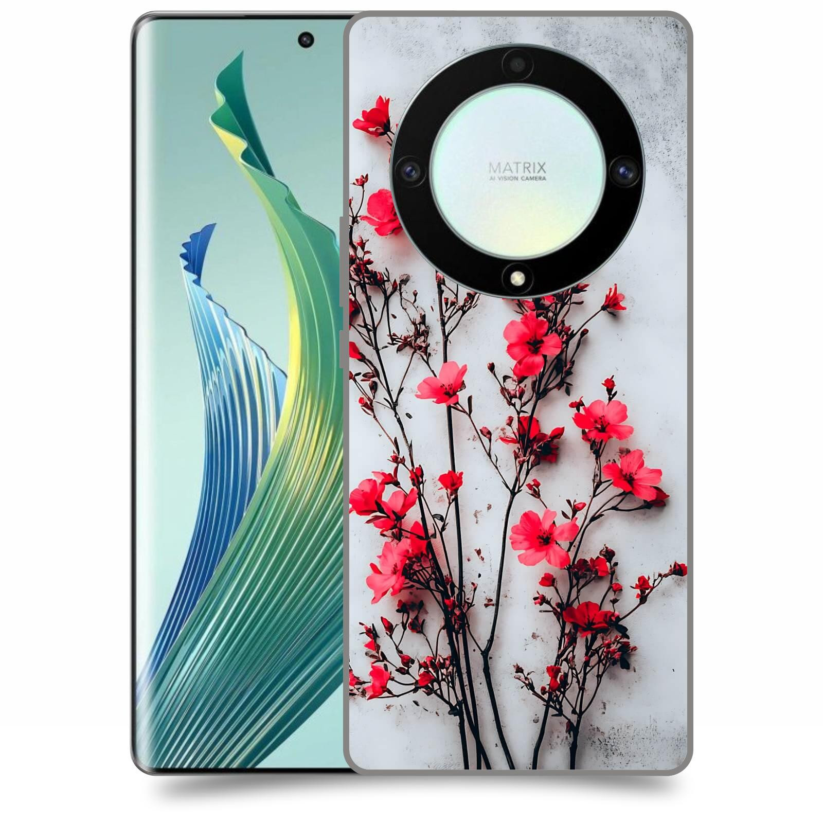 ACOVER Kryt na mobil Honor Magic 5 Lite 5G - Kontrastní elegance