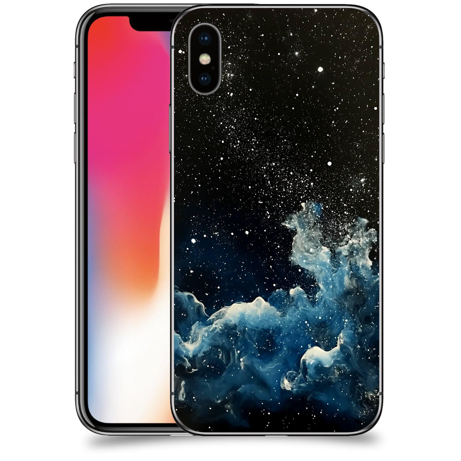 ACOVER Kryt na mobil Apple iPhone X/XS - Kosmická mlhovina