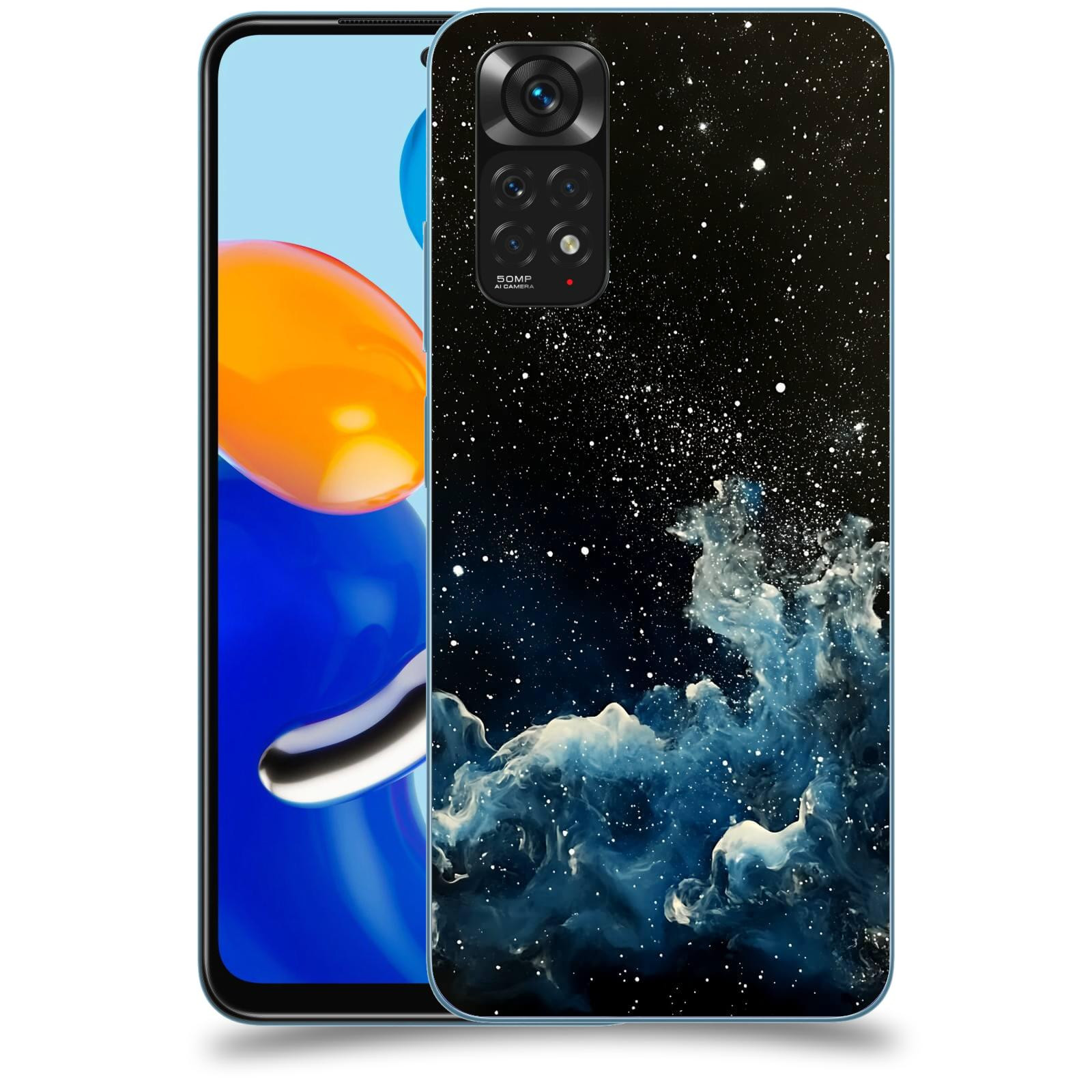 ACOVER Kryt na mobil Xiaomi Redmi Note 11 - Kosmická mlhovina